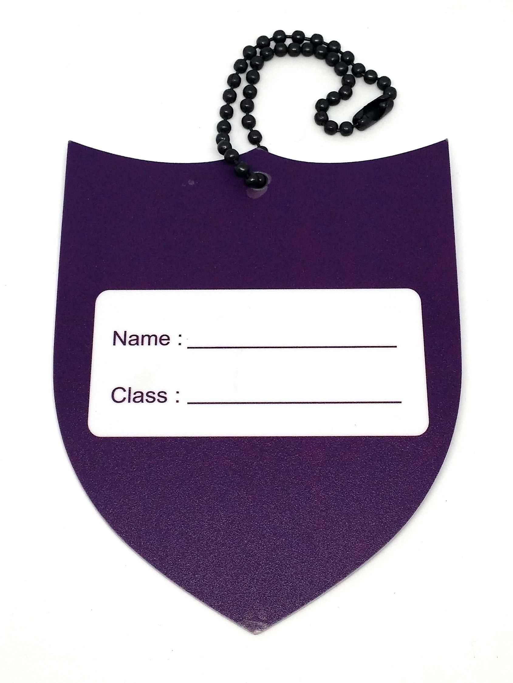 Nike JUST DO IT "Back To School" Plastic Name Tag - Rare Unused