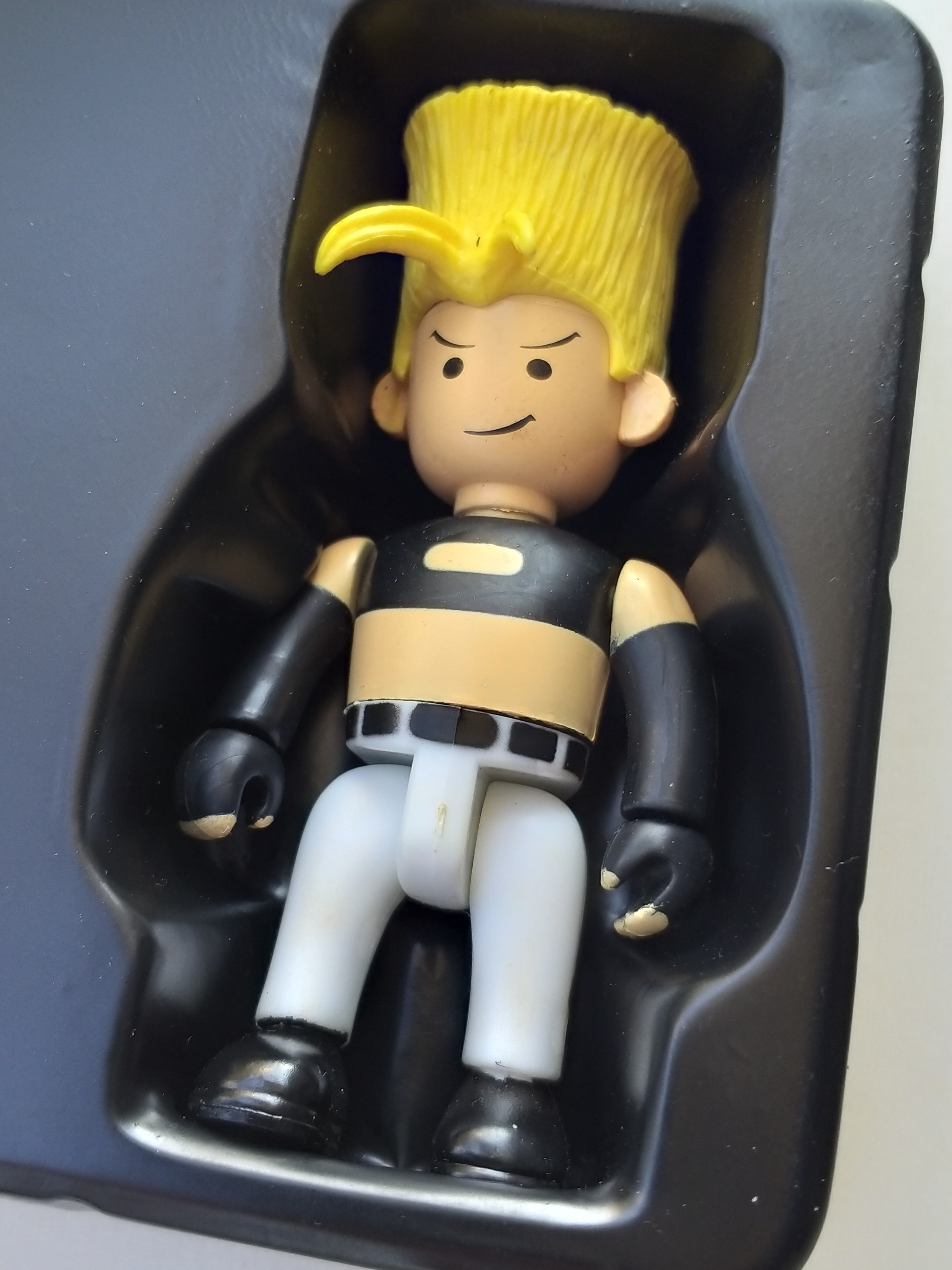 Capcom vs. SNK (Street Fighter vs. King Of Fighters) Mini Figures (Ken & Benimaru) - 2000 Hong Kong Comics