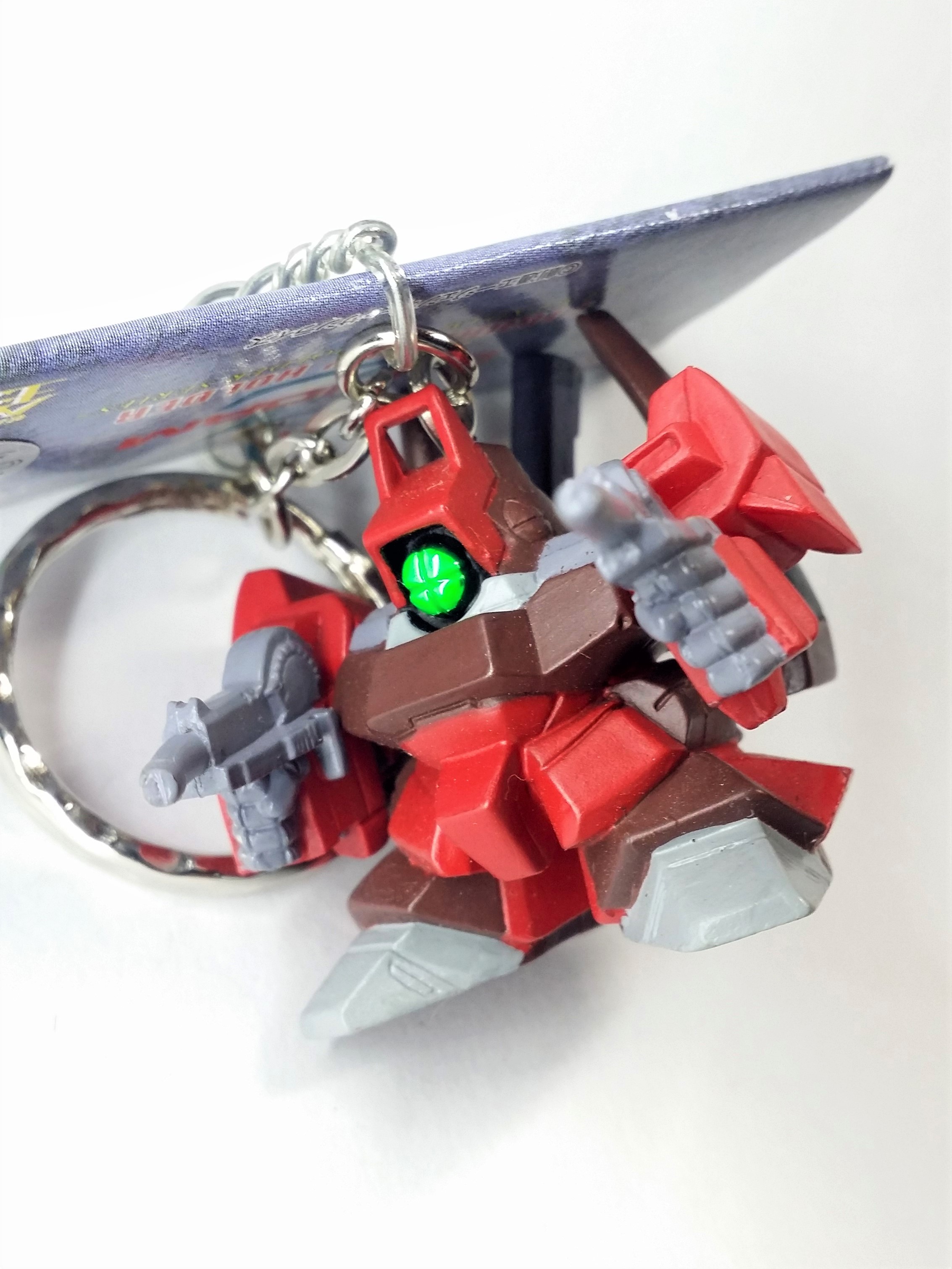 Mobile Suit Z Gundam Figure Keychain #2 Rick Dias - 2000 Banpresto Japanese Anime