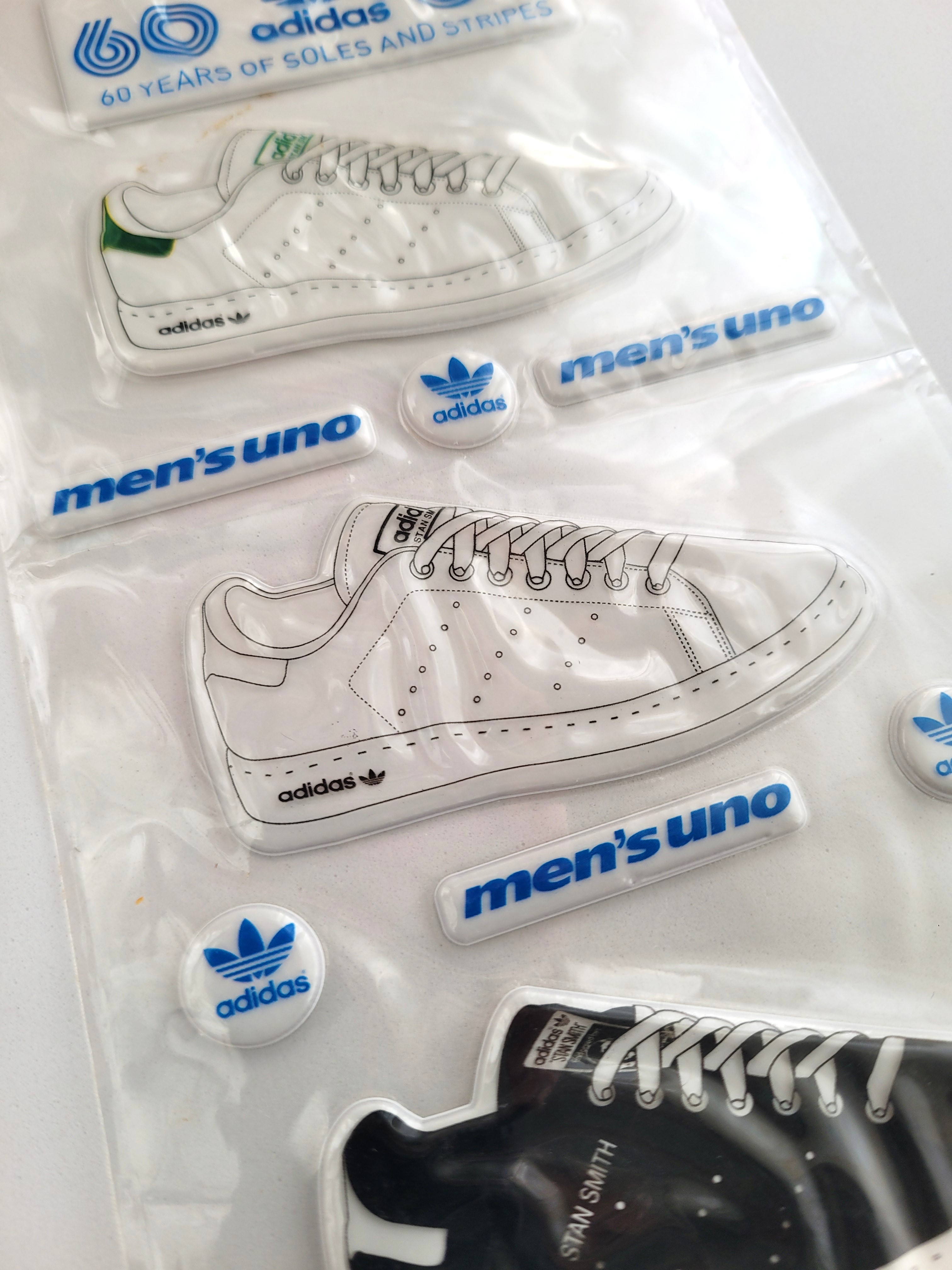 Adidas 60th Anniversary Stan Smith Puffy Sticker Sheet - 2009 Adidas Originals