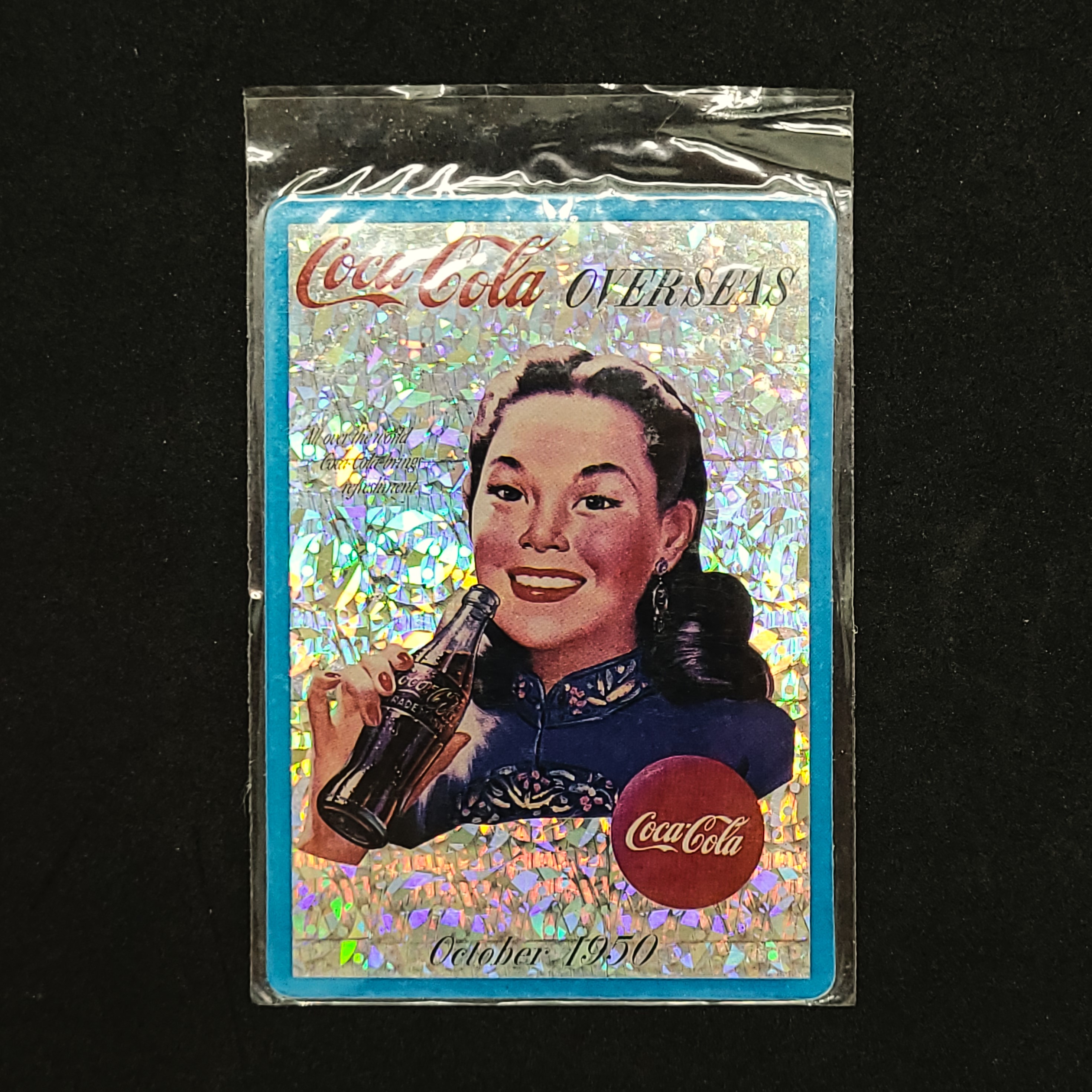 Coca Cola Holographic Prism Cards (Group C) - 90s Factory Sealed