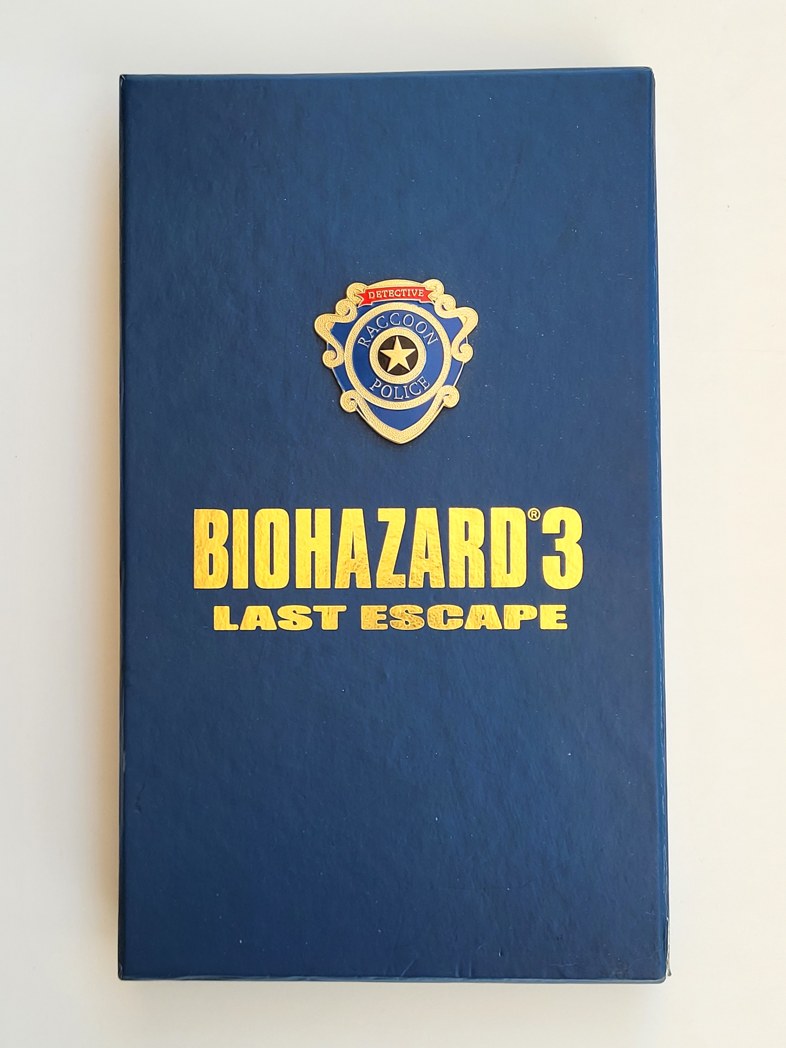 BIOHAZARD 3 Letter Openers Bronze Dagger & Gold Knife Box Set - 1999 Capcom Resident Evil Hong Kong Comics