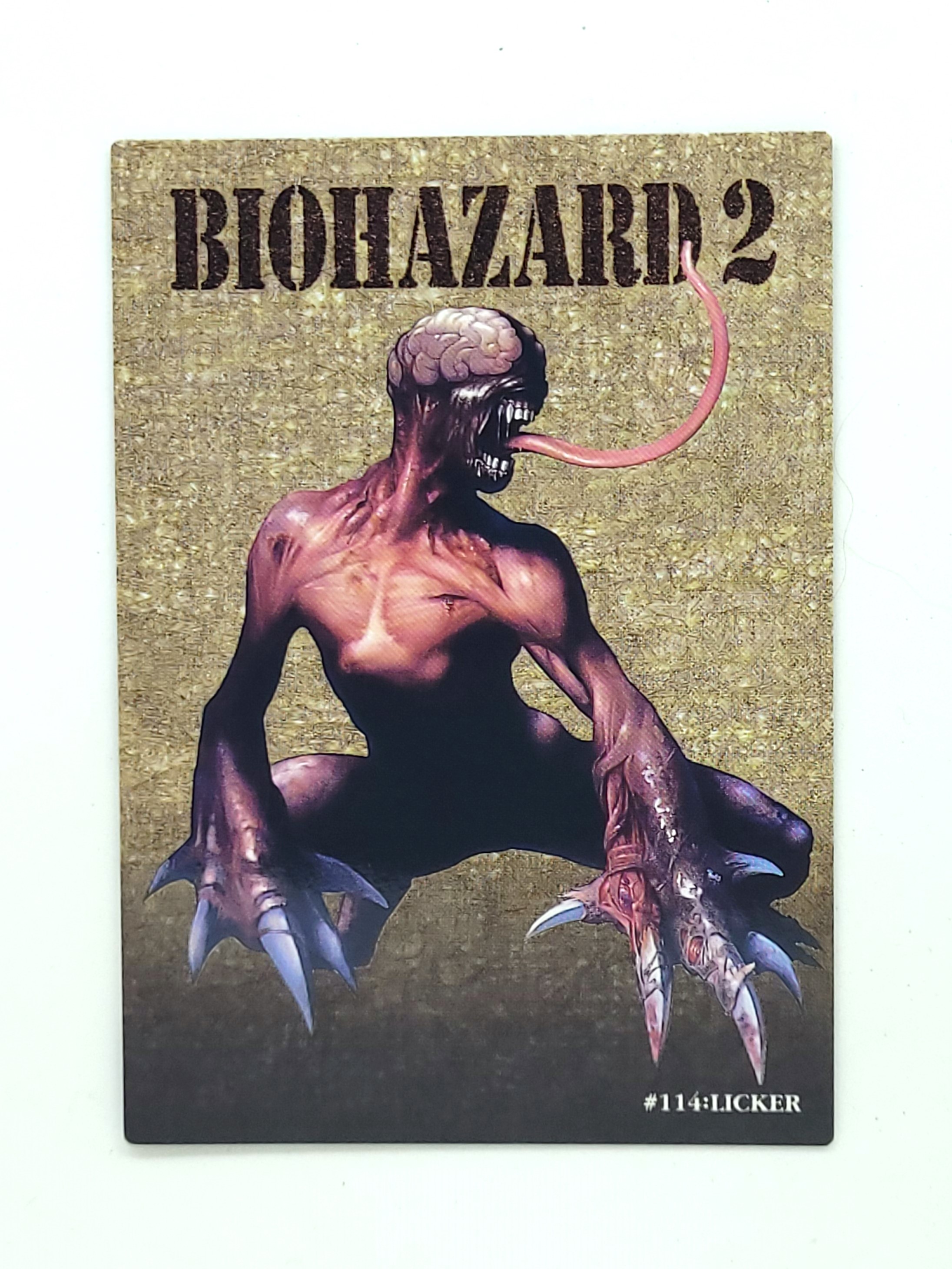 Resident Evil BIOHAZARD 2 All Capcom World 98 Carddass Masters