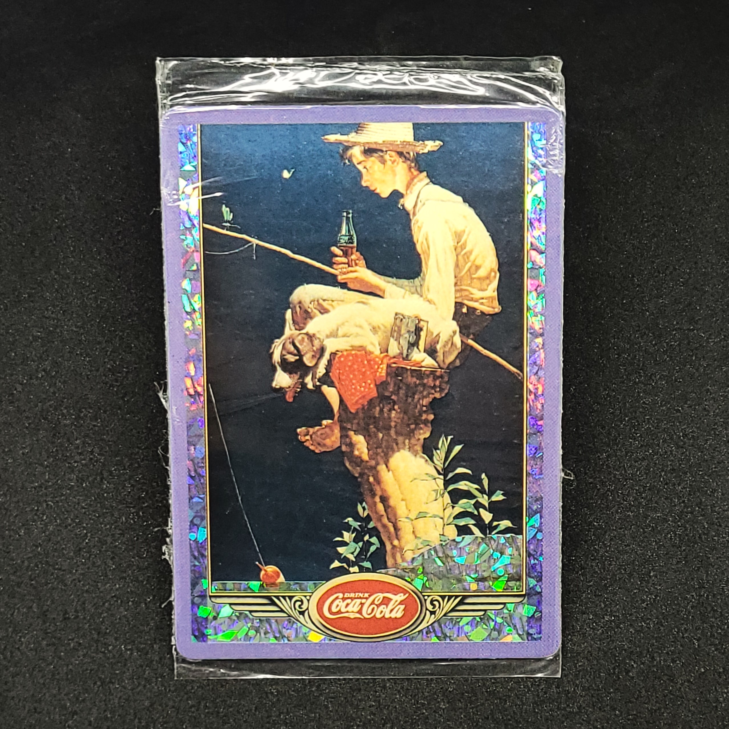 Coca Cola Holographic Prism Cards (Group B) - 90s Factory Sealed