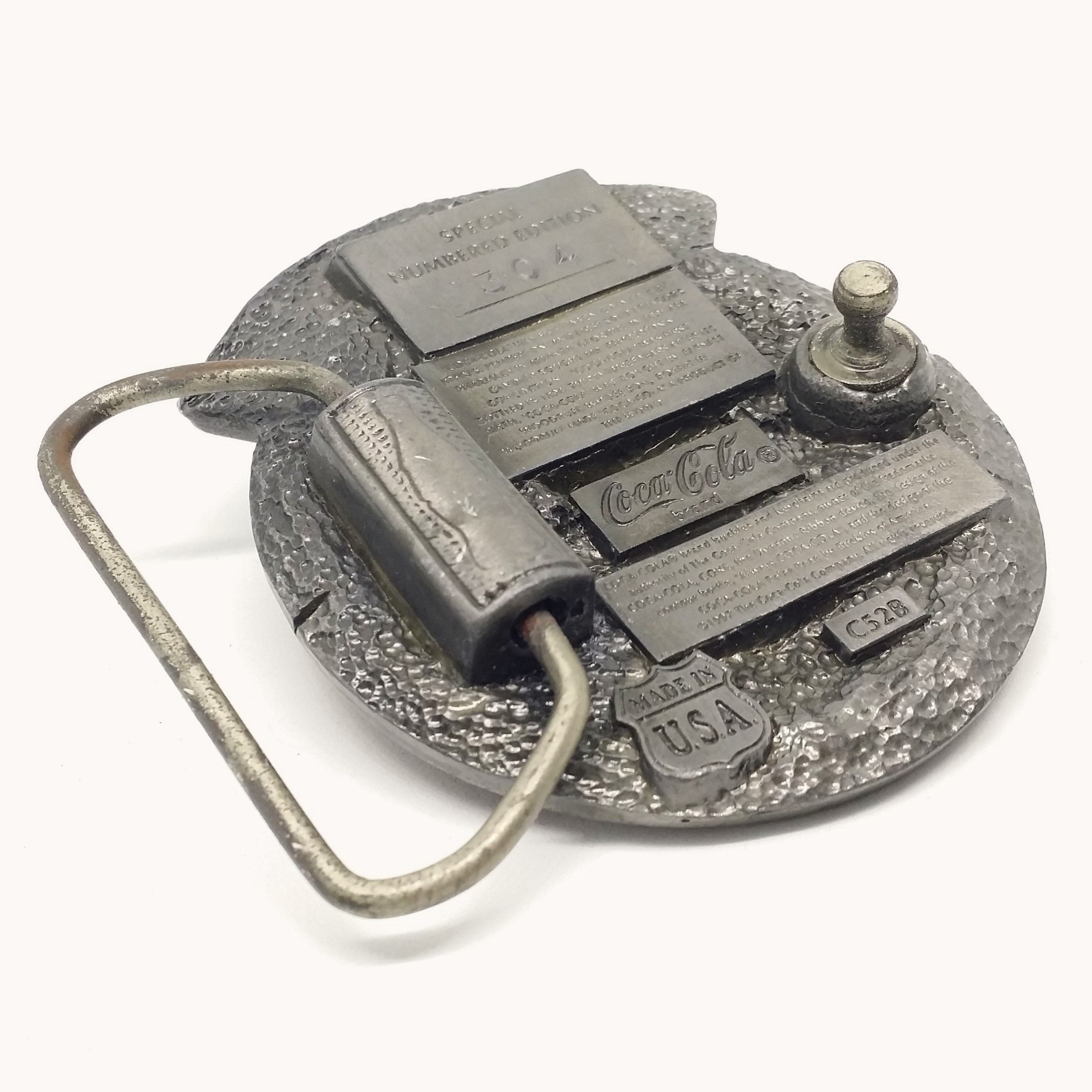 Coca Cola Belt Buckle (Always Logo) - 1990s Coca-Cola Special Numbered Edition