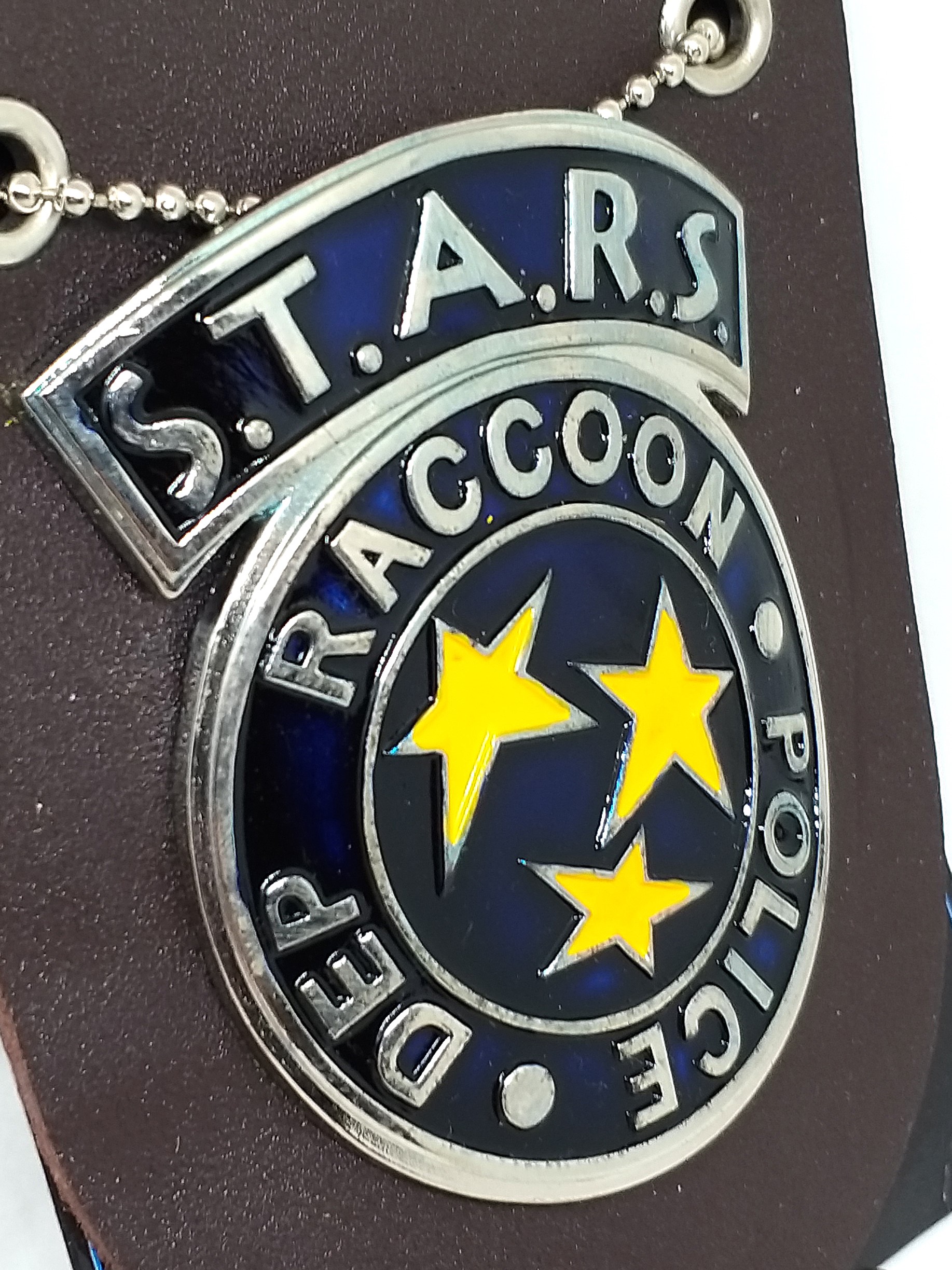 BIOHAZARD 3 S.T.A.R.S. RPD Police Metal Badge - 1998 Capcom Resident Evil Hong Kong Comics