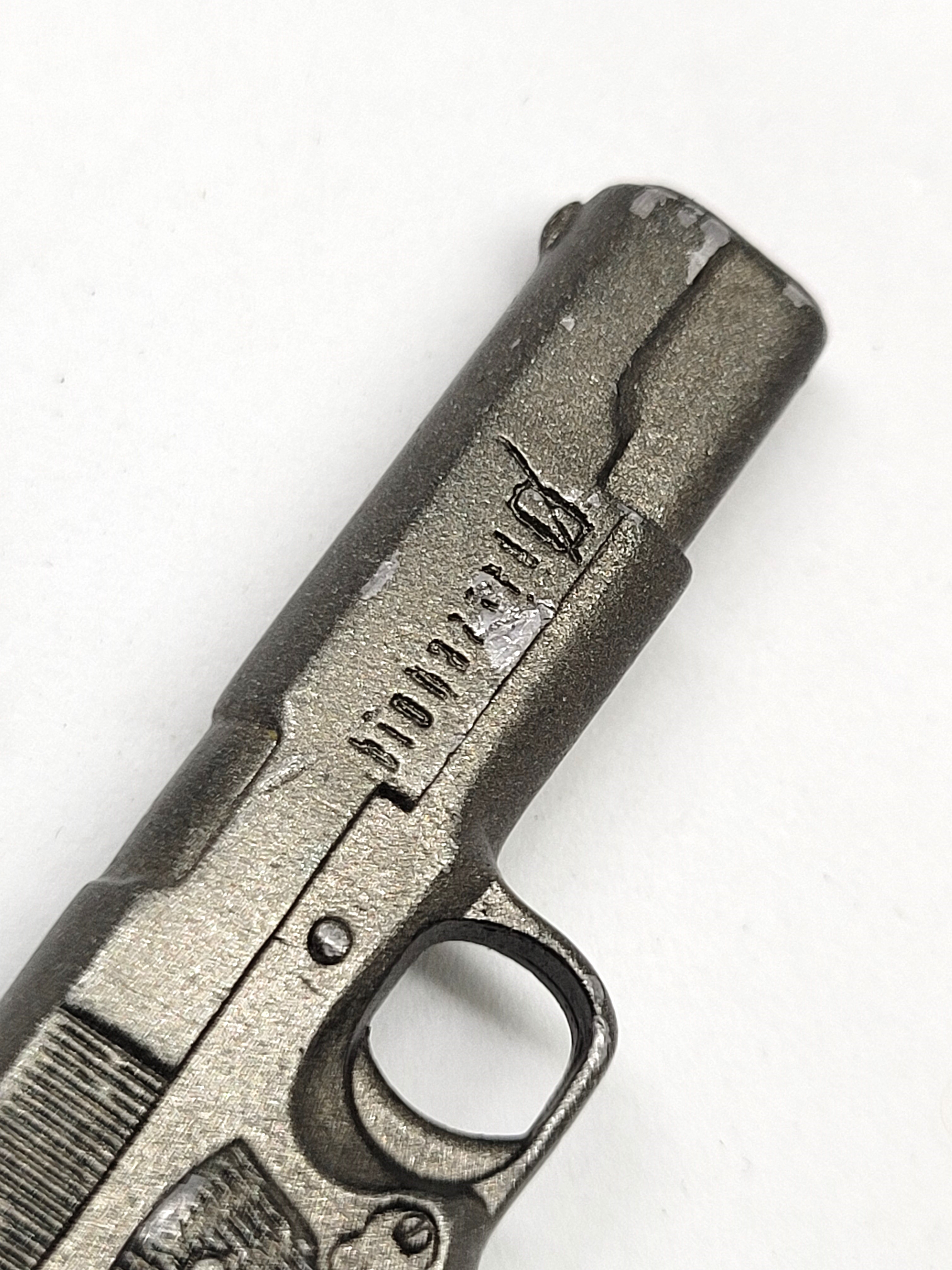 BIOHAZARD Zero 0 Beretta M92F Keychain - 2003 Capcom Resident Evil Hong Kong Comics