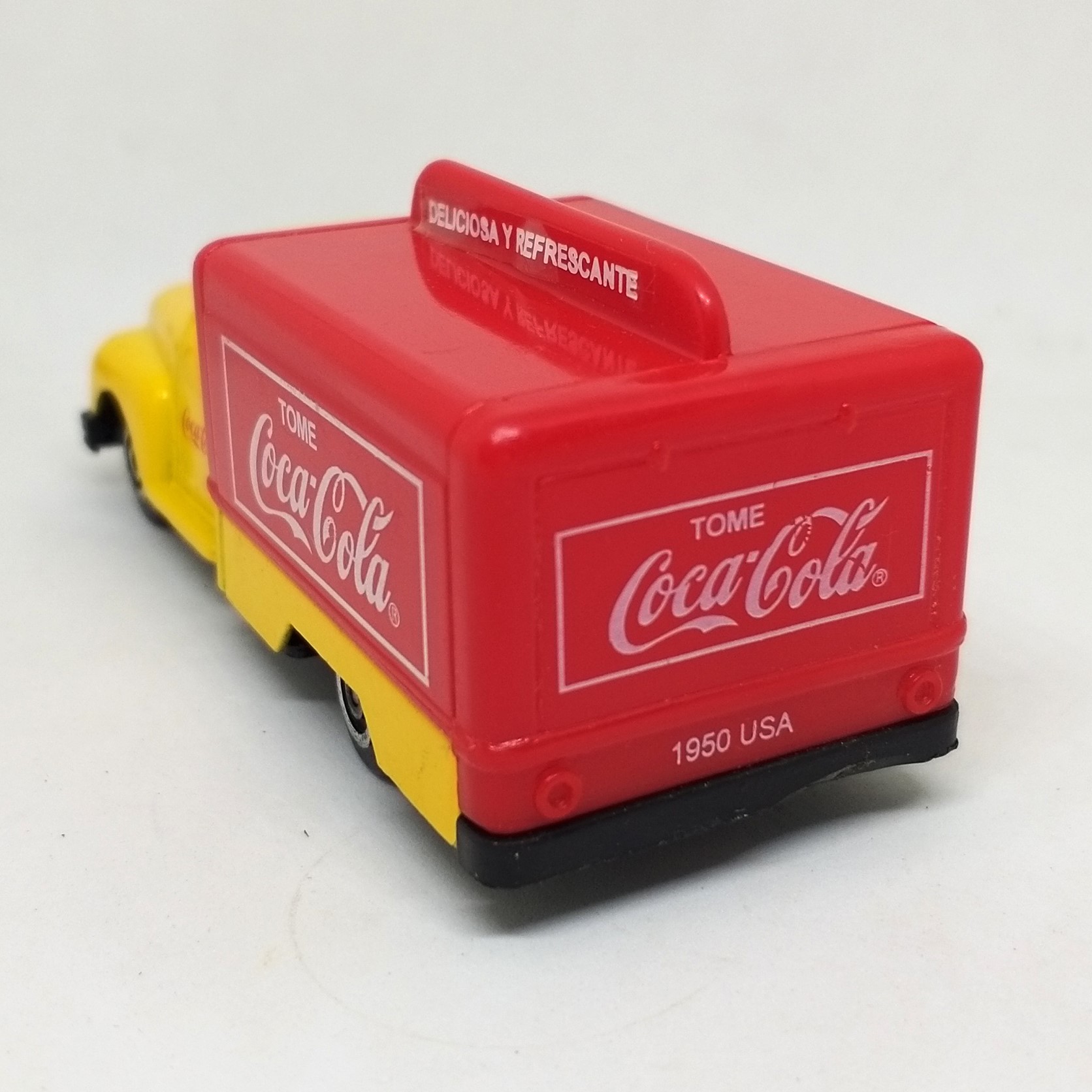 Coca Cola 1950 USA Style Delivery Truck Van Diecast Car - Vintage 80s & 90s Toys