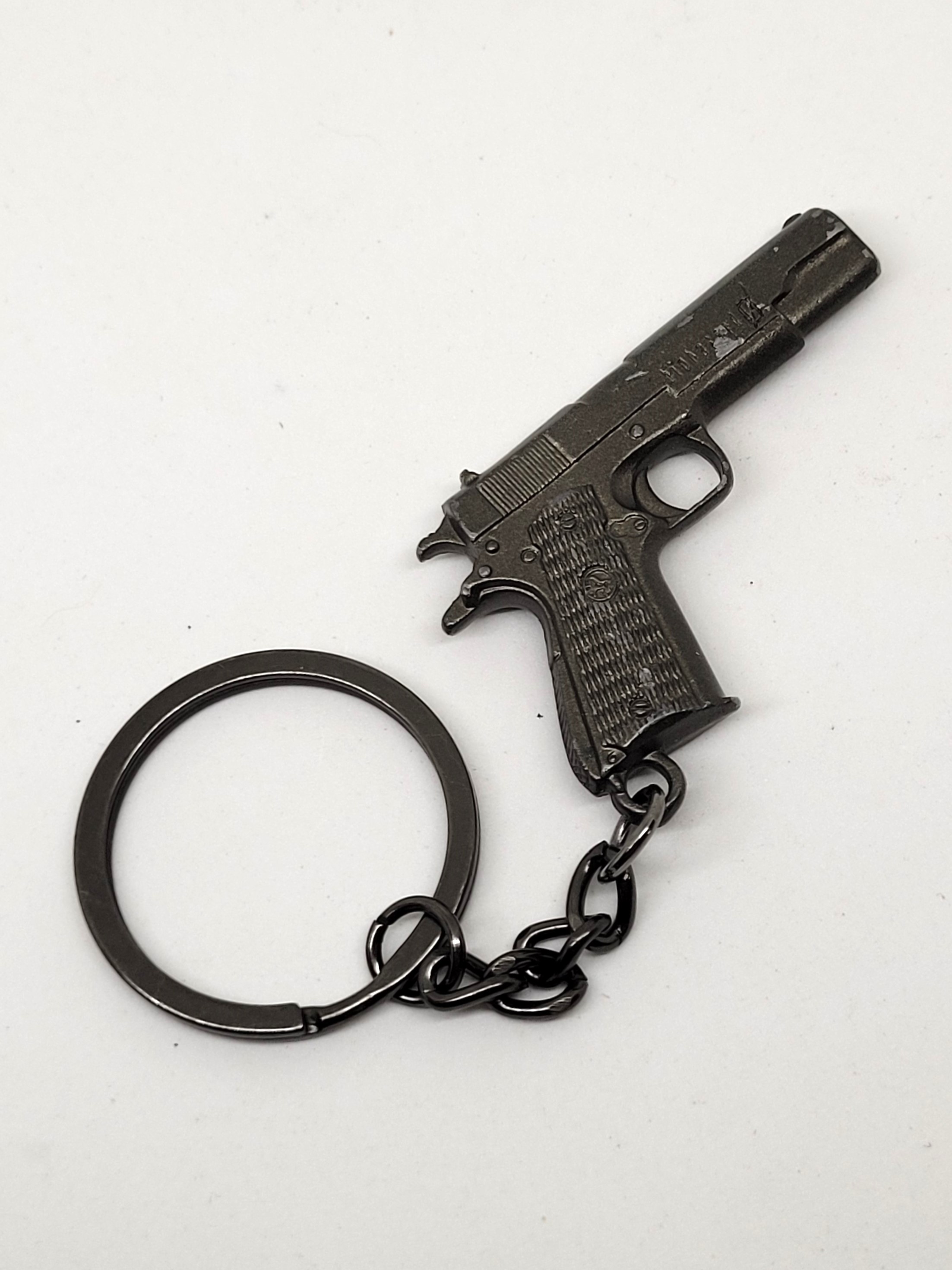 BIOHAZARD Zero 0 Beretta M92F Keychain - 2003 Capcom Resident Evil Hong Kong Comics