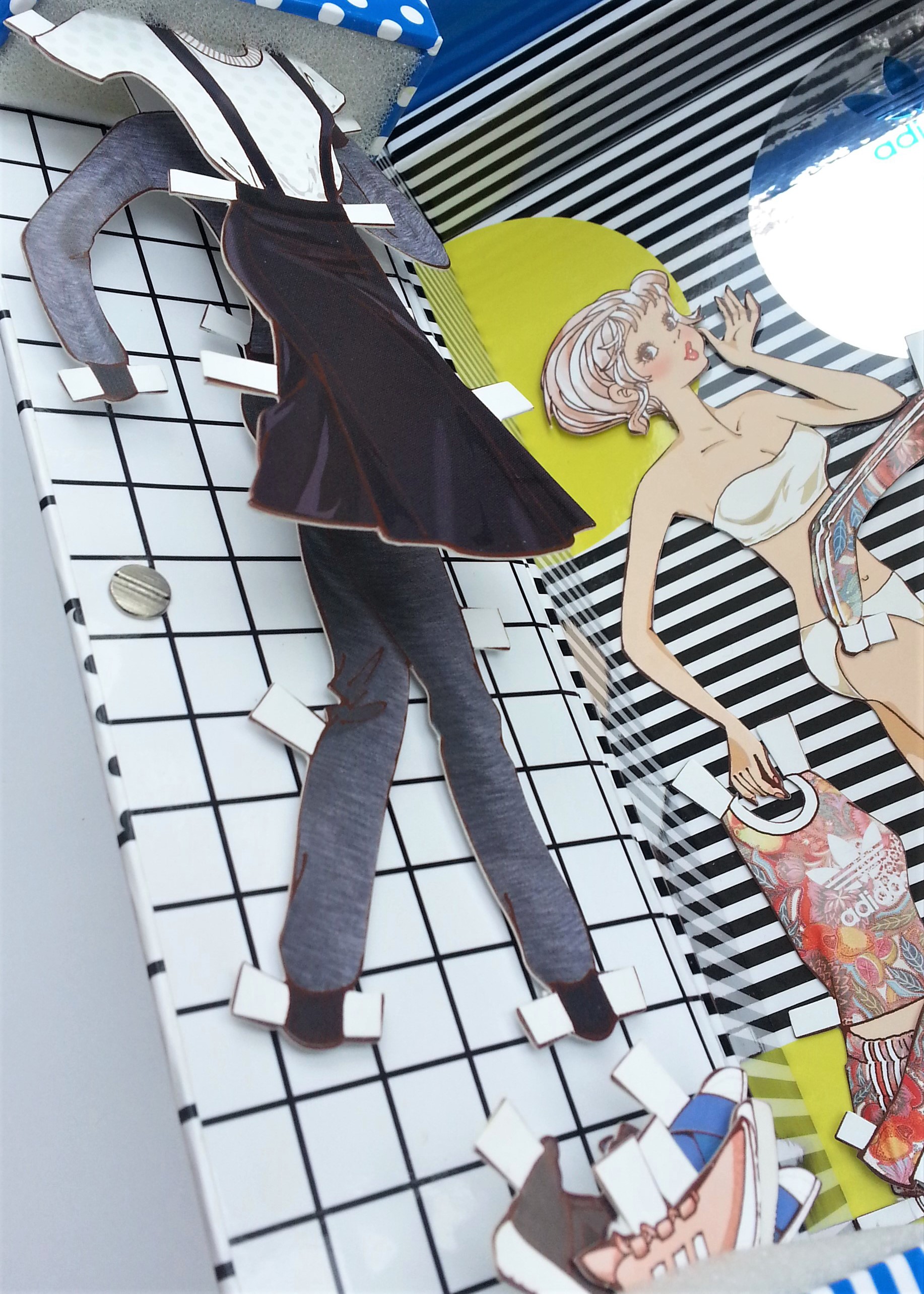  Adidas Originals x Miss 13 Dots Paper Doll Wardrobe - 2017 Hong Kong Exclusive