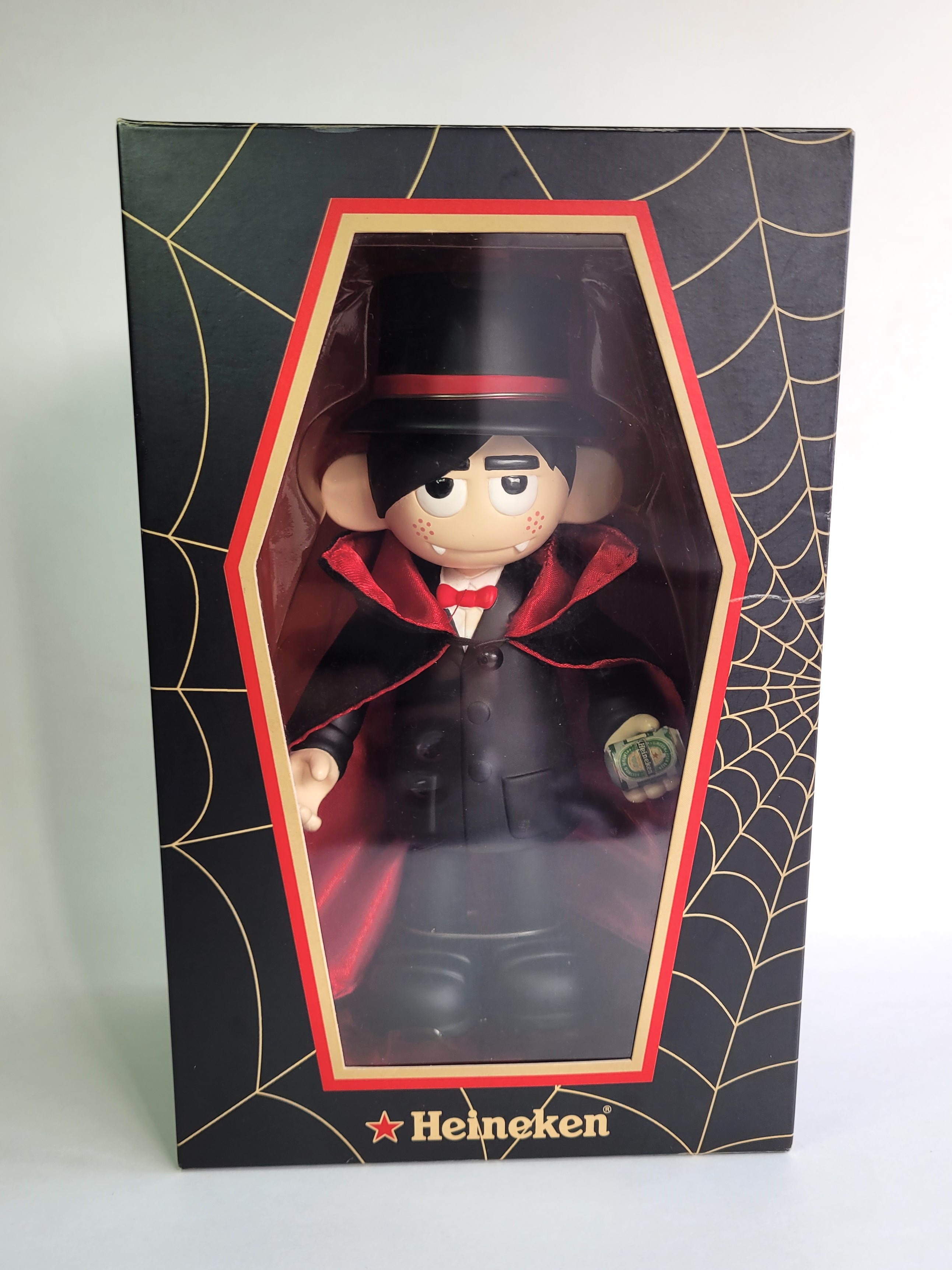 Heineken Beer Halloween Vampire Figure - Rare Vintage