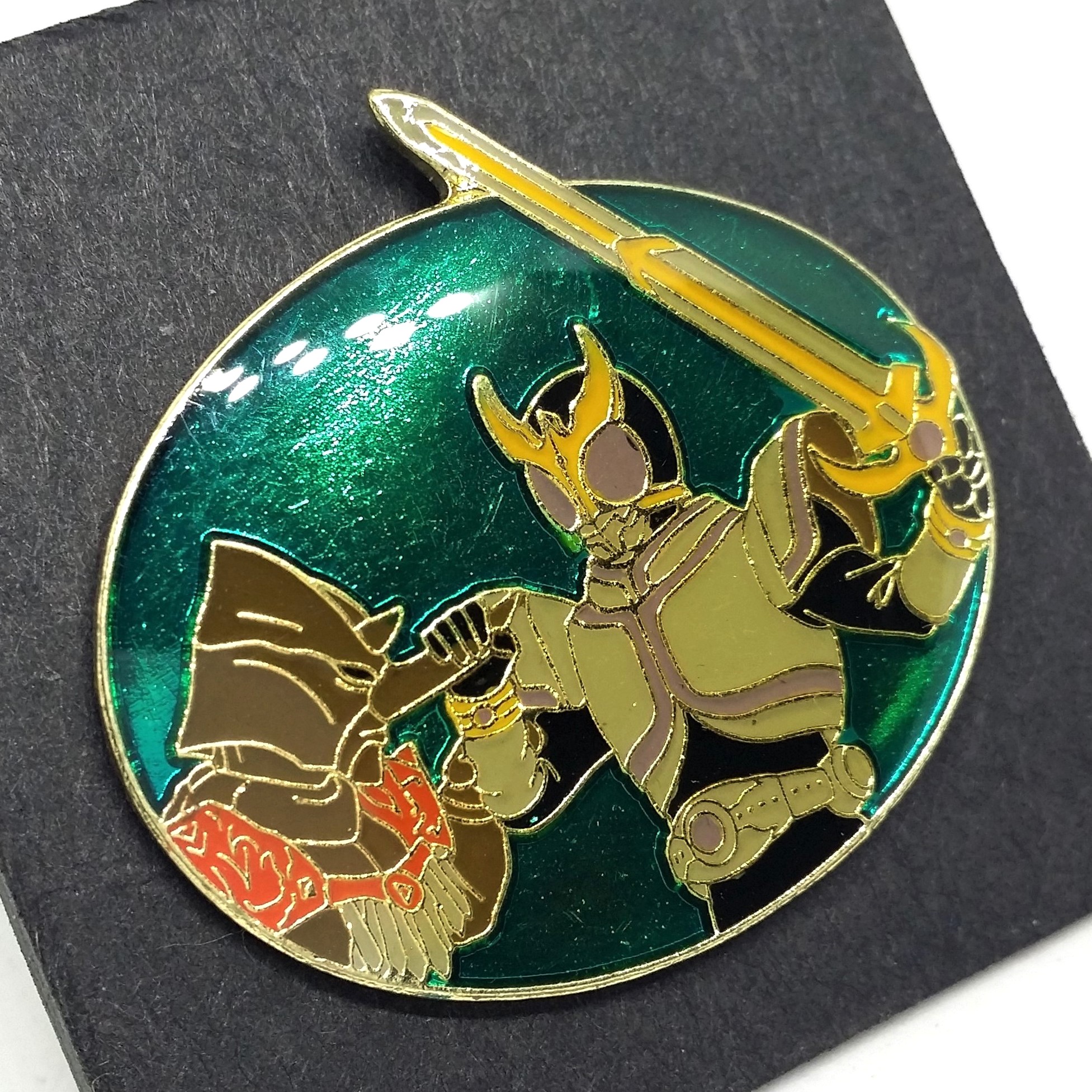 Kamen Rider Kuuga Pin Badge #04 - 1990s TOEI Japanese Anime Masked Rider