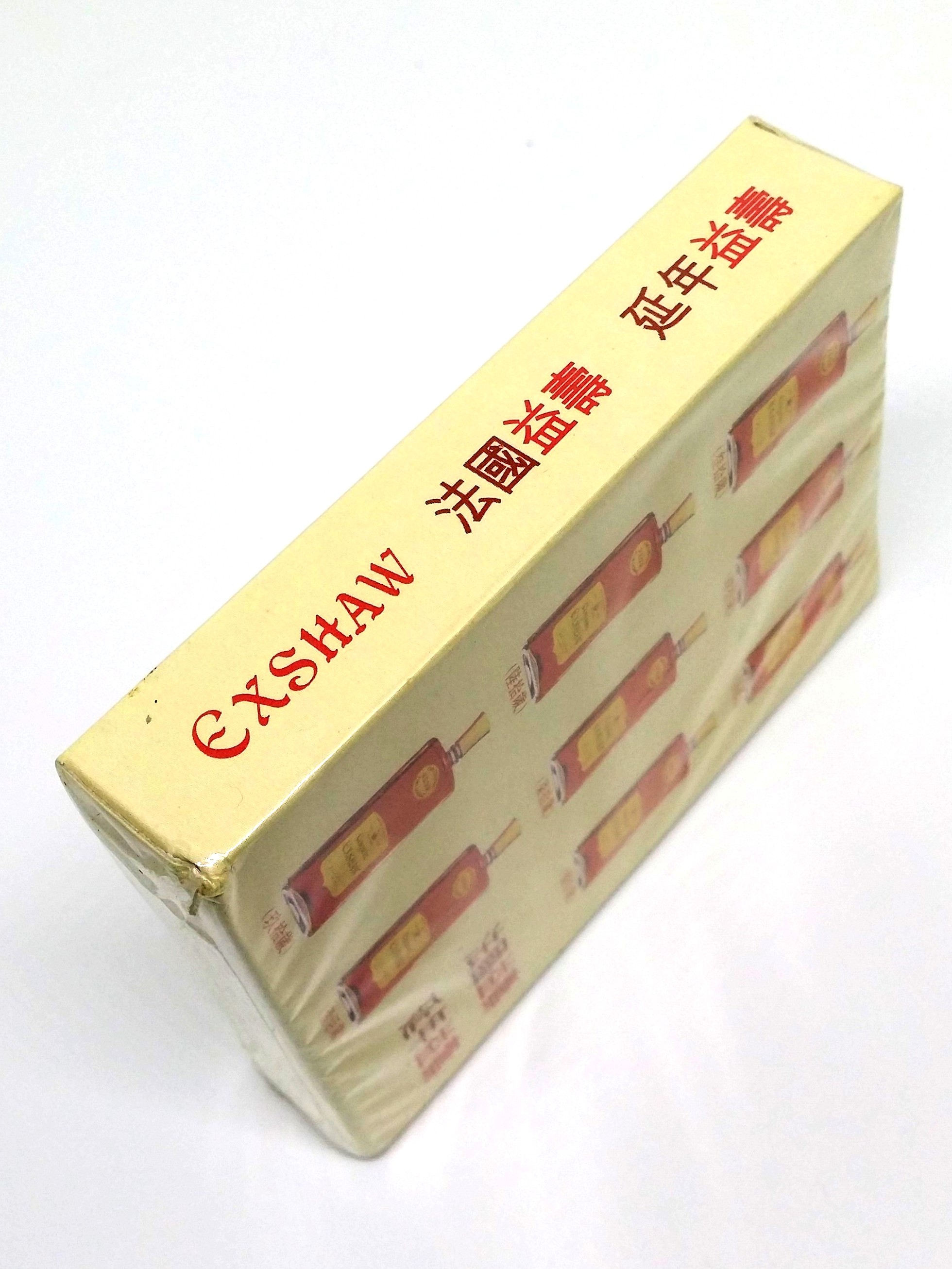 John EXSHAW Cognac Playing Cards (Bottles) - 1970s Hong Kong Edition Factory Sealed