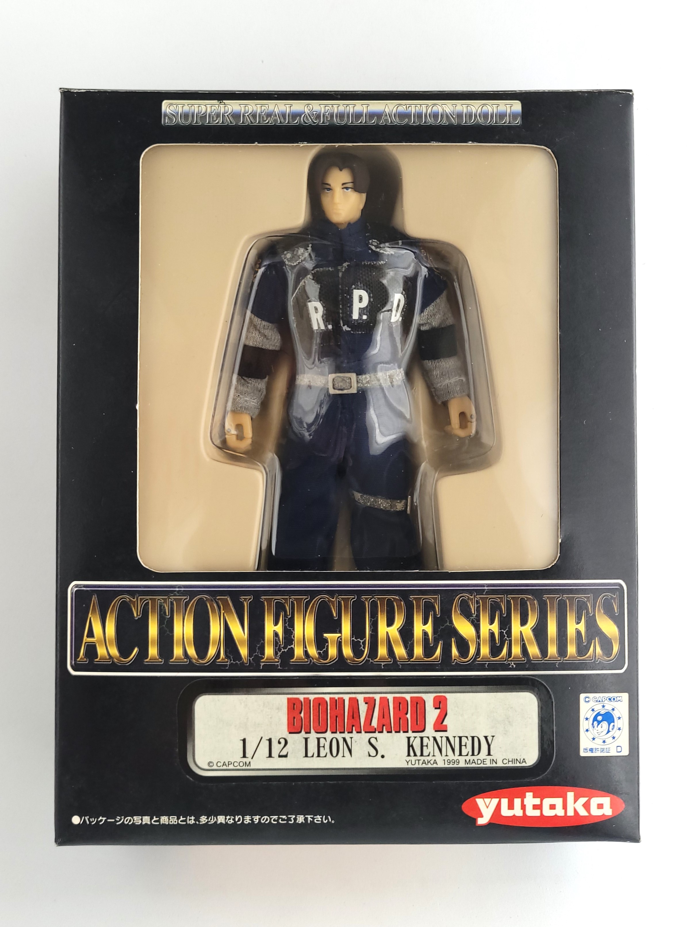 Biohazard 2 Action Figure Series 1/12 LEON S.Kennedy - 1999 YUTAKA Resident Evil