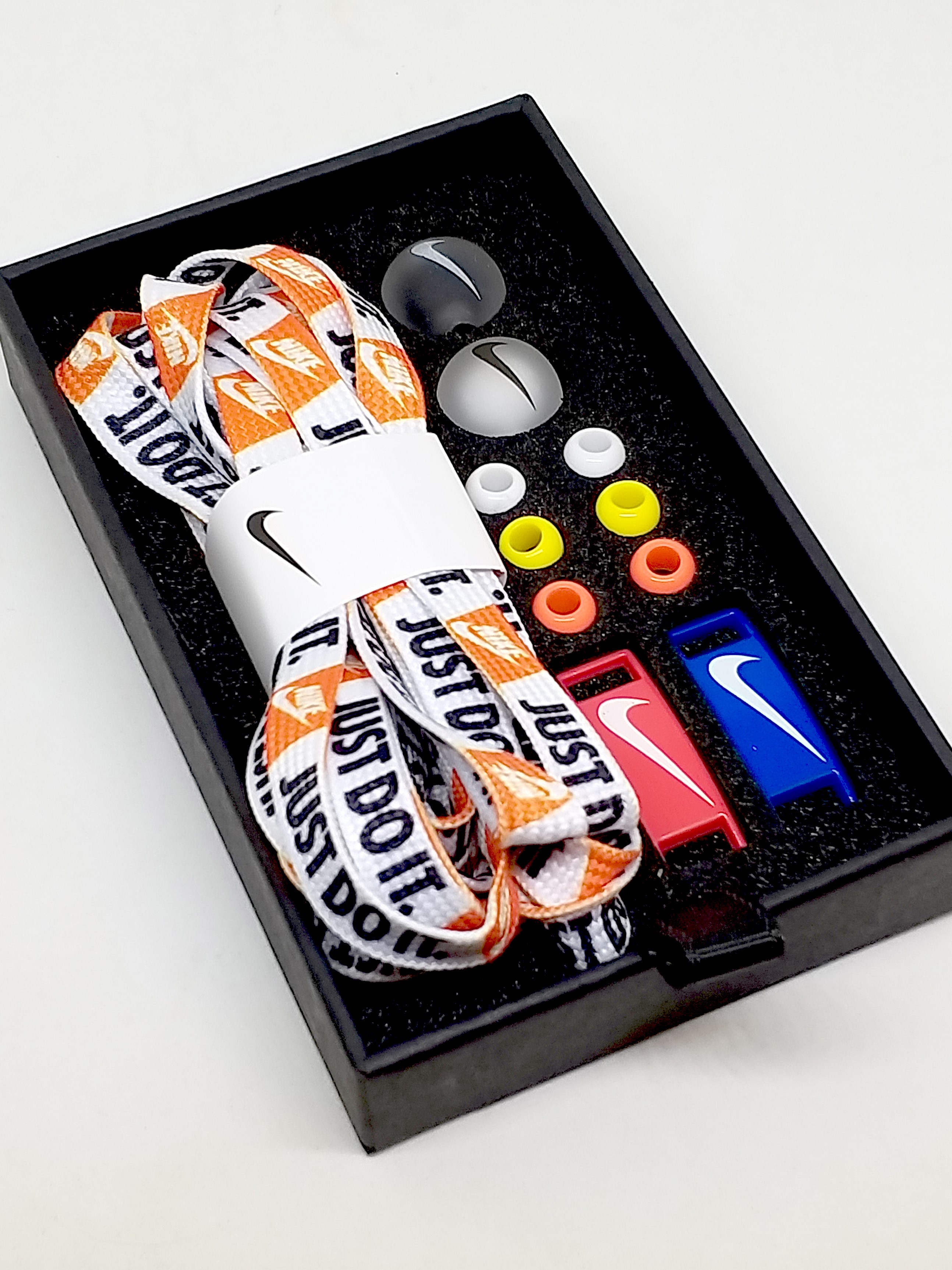 NIKE JUST DO IT Shoelaces w/ Lace Locks Charms Set - 2021 New In Box