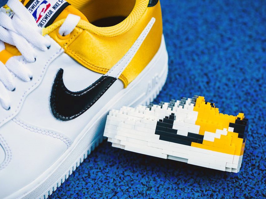 Nike Air Force 1 Mini Brick Sneaker Figure - 2021 NBA Nikeplus Member Exclusive