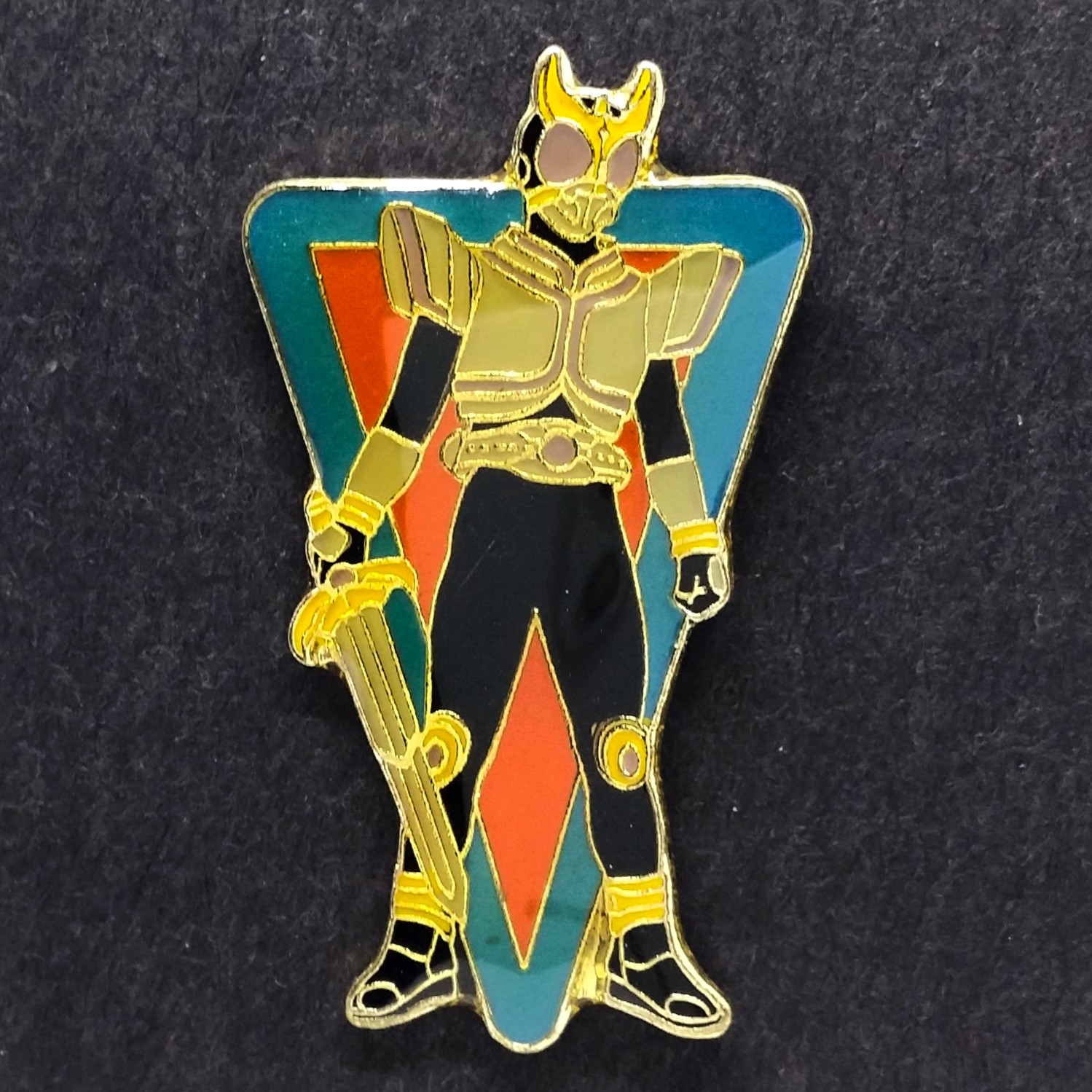 Kamen Rider Kuuga Pin Badge #03 - 1990s TOEI Japanese Anime Masked Rider