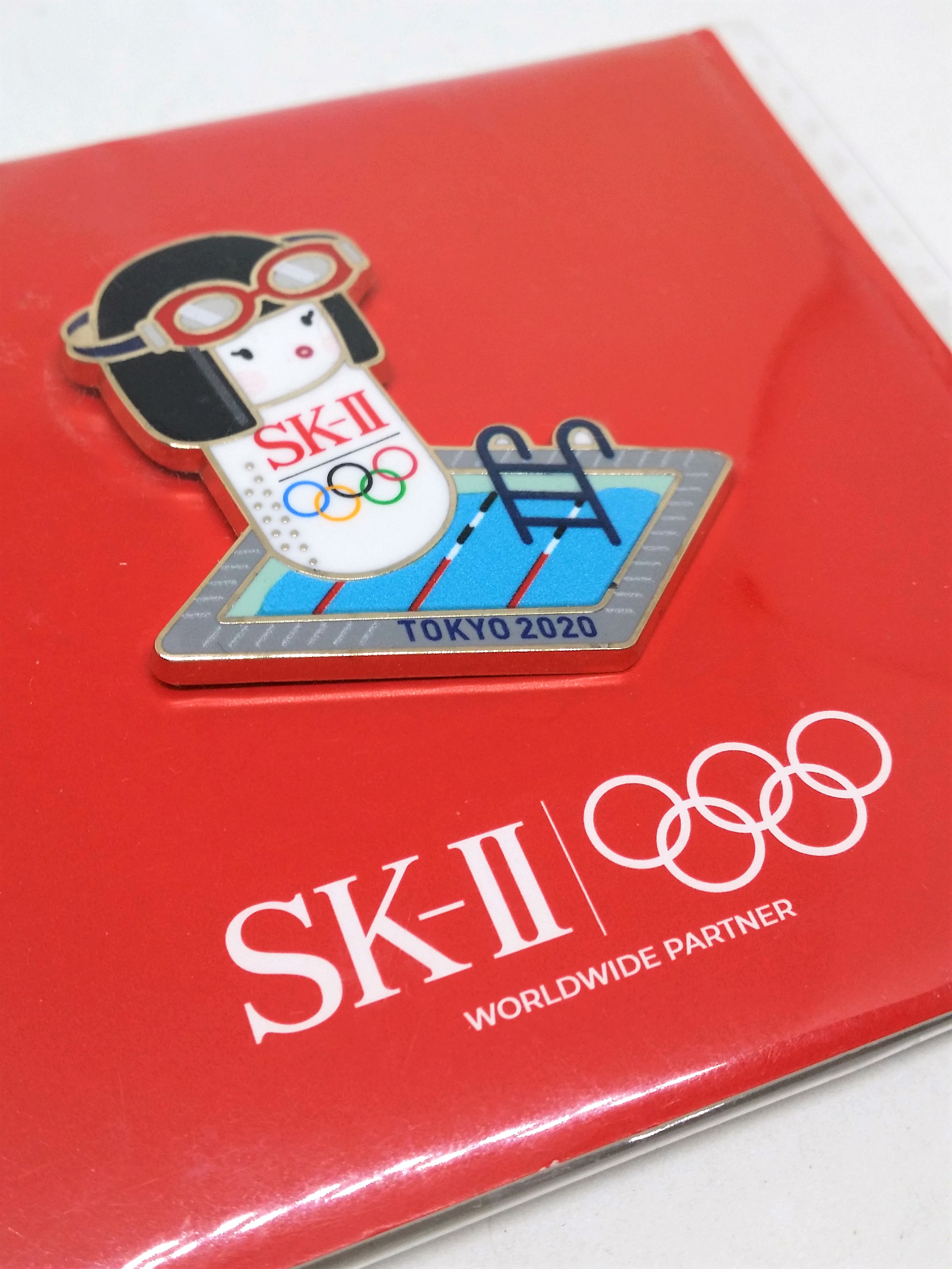 SK-II Tokyo 2020 Olympic Games (Table Tennis) Pin Badge - SK2 Olympics Pins