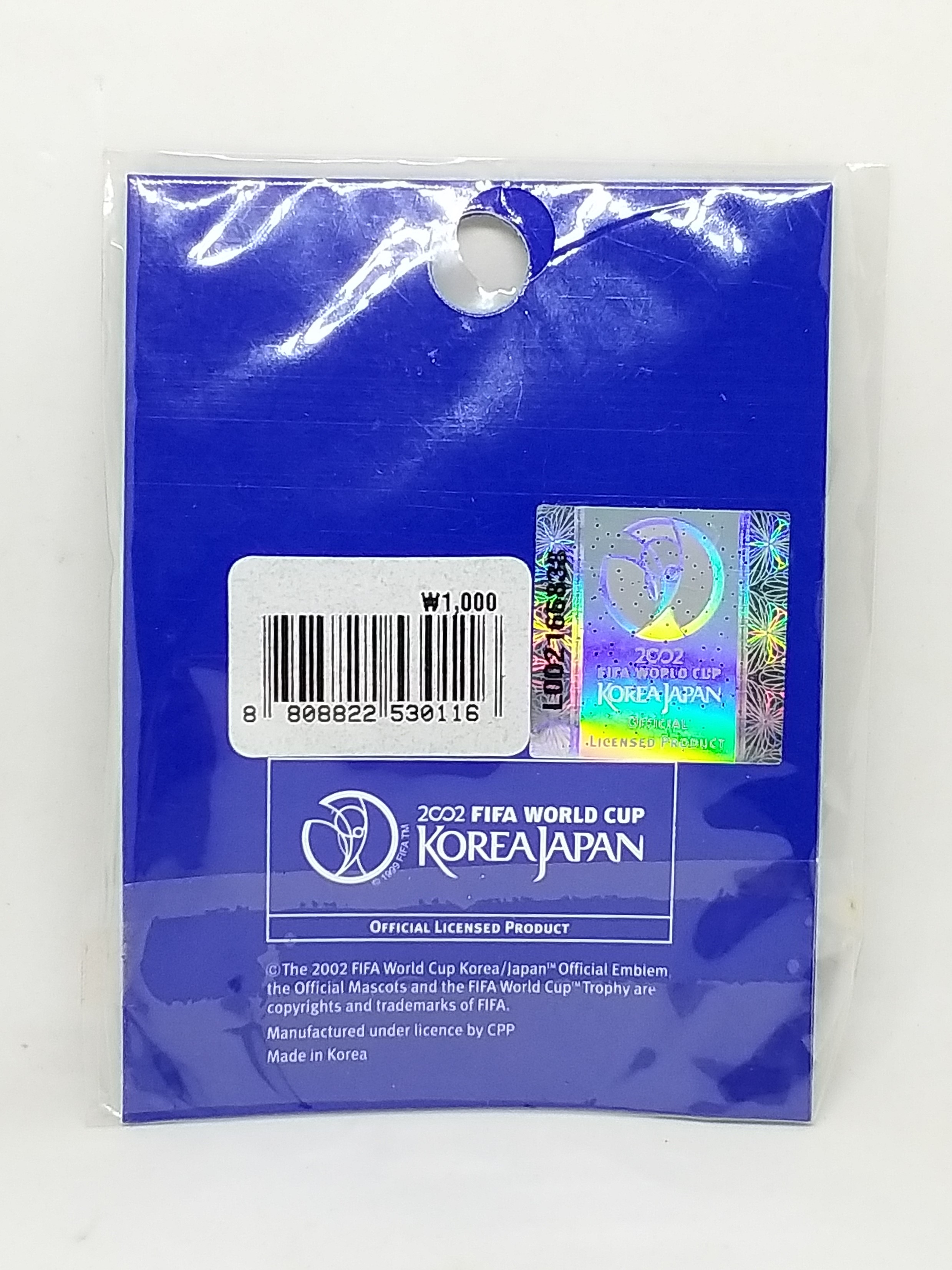 2002 Fifa World Cup Korea Japan Round Button Badges (Logo) Brand New