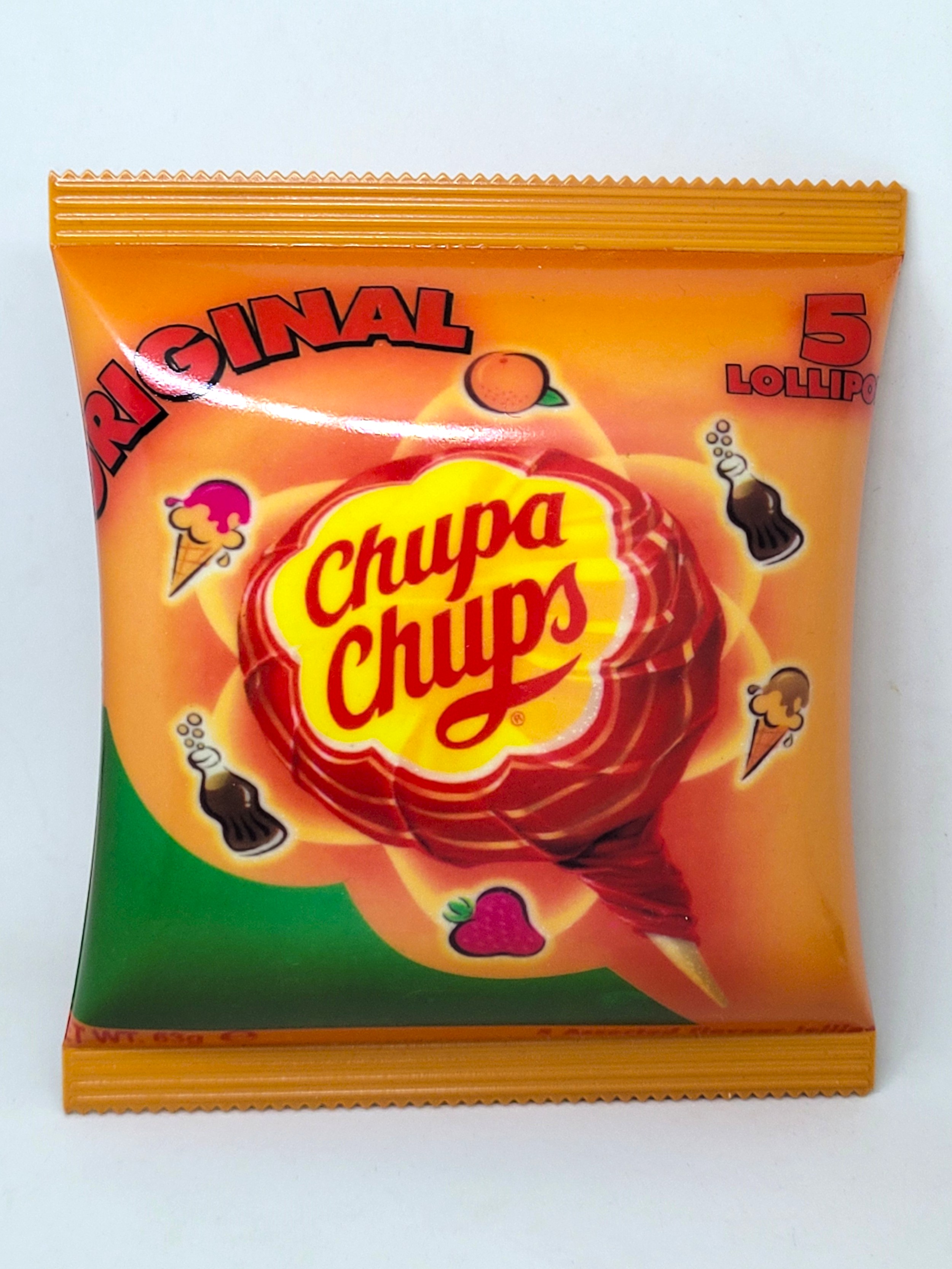 Chupa Chups Lollipops Packaging FM Auto Scan Radio - Rare Vintage Tested & Works