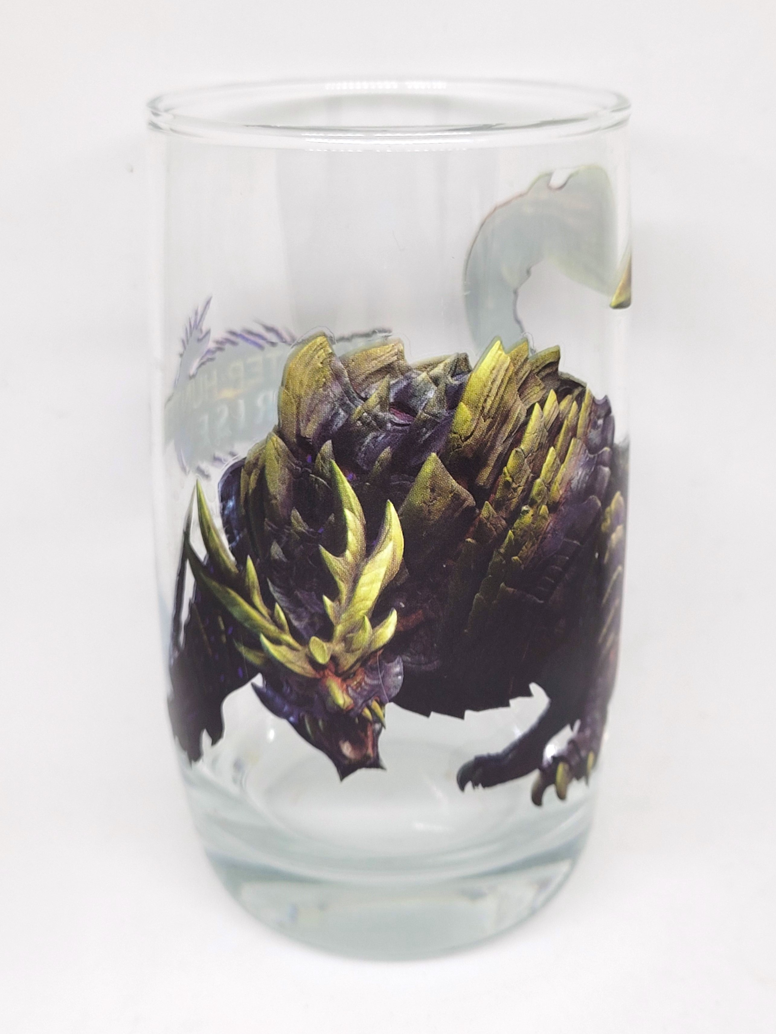 Monster Hunter Rise (Magnamalo) Drinking Glass Tumbler - 2021 SWITCH Capcom