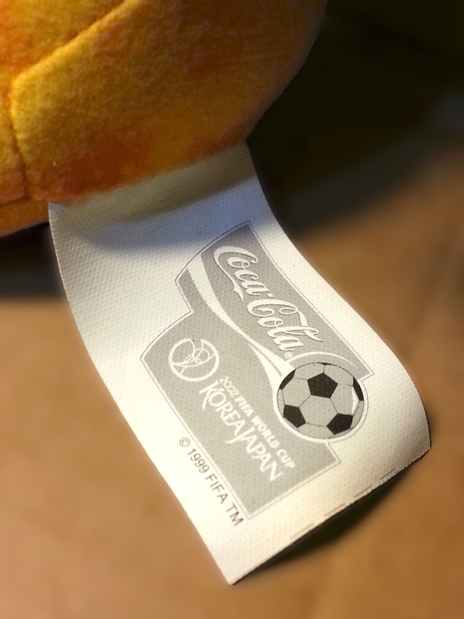 Coca Cola 2002 Fifa World Cup Korea Japan Mascot ATO 9" Plush Toy