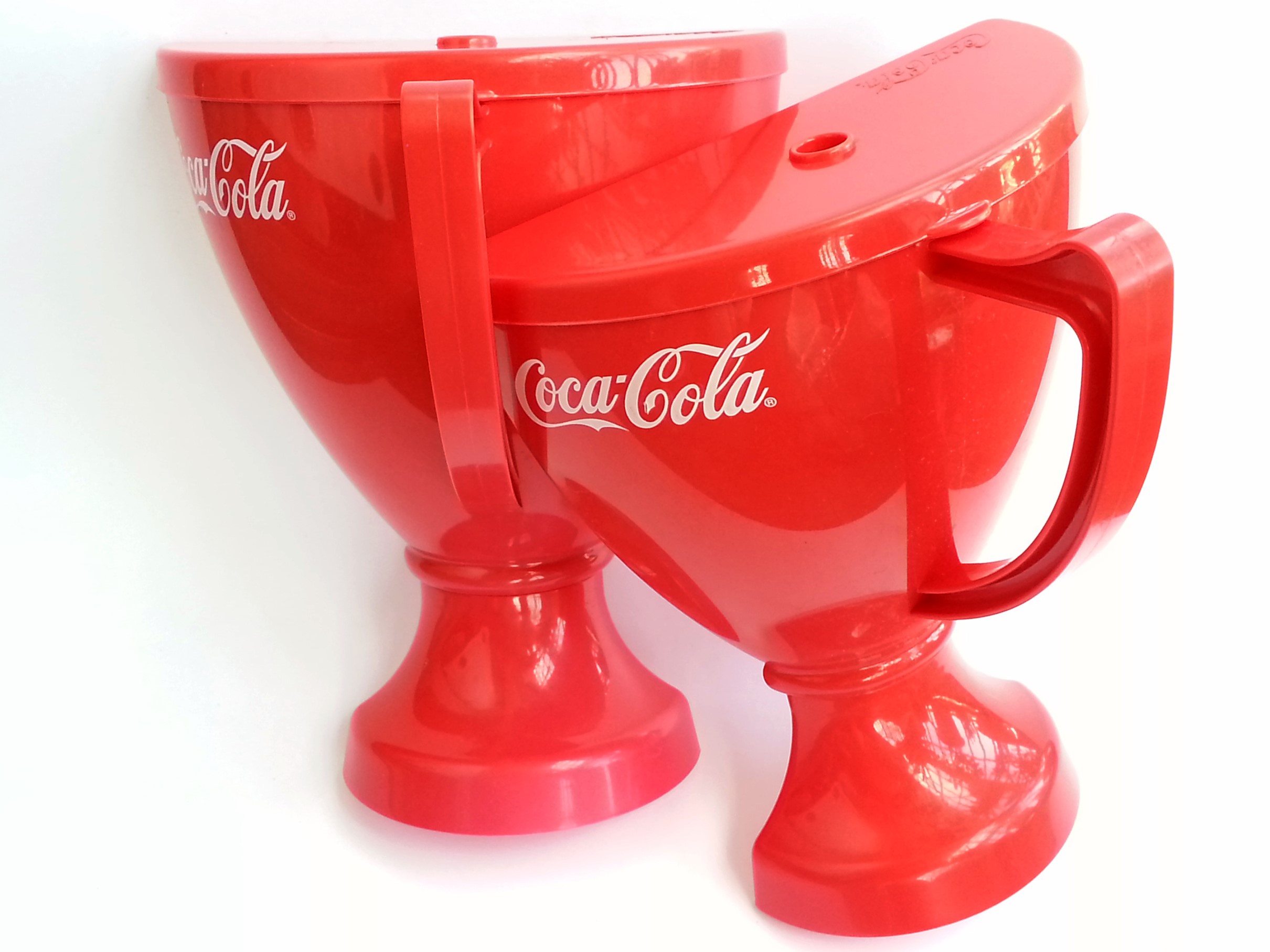 Coca Cola Trophy Shaped 2-in-1 Plastic Drink Cup
