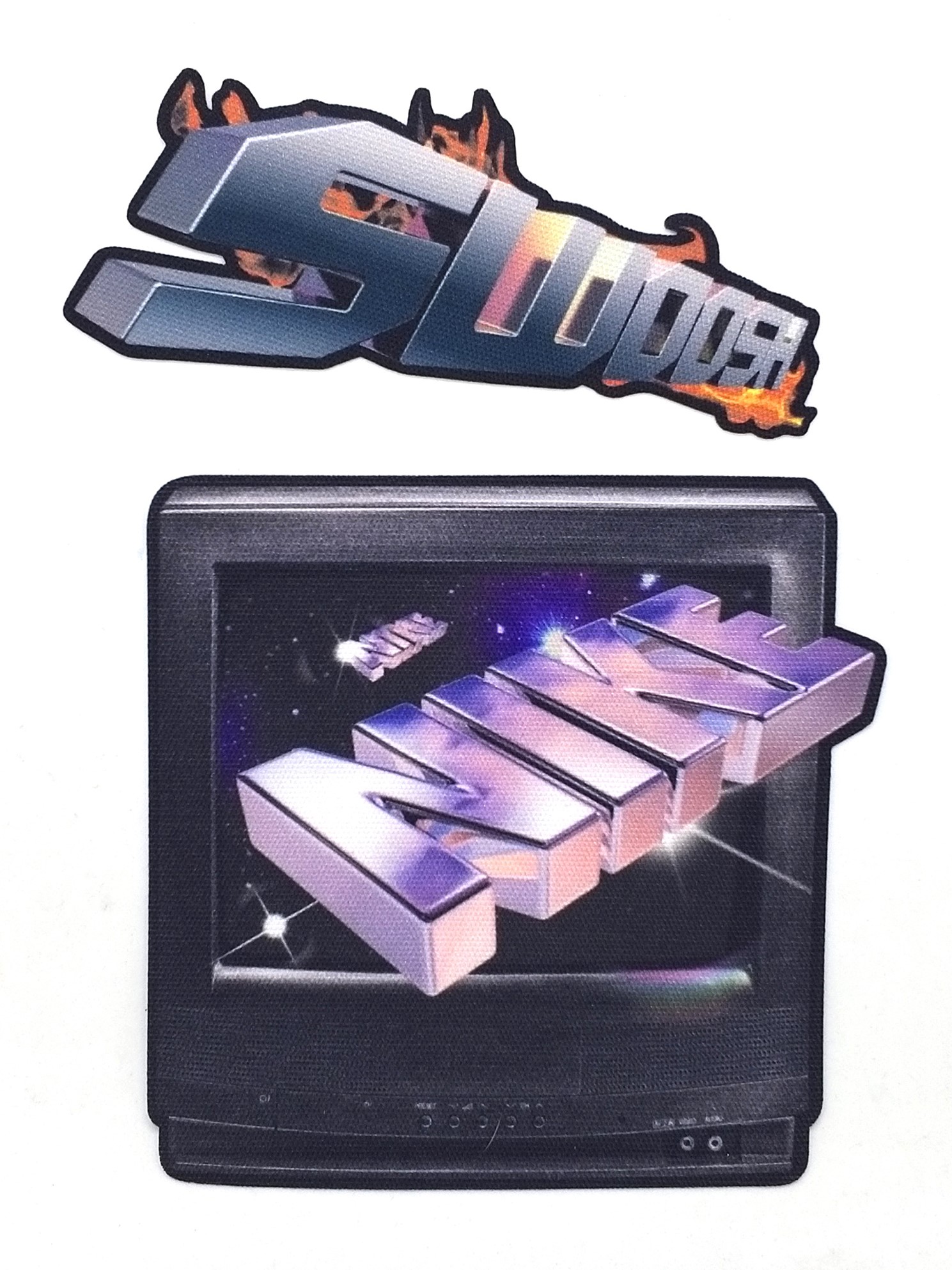 Nike Air Max Pre-Day Iron-on Patch Set Of 2 (TV & Swoosh)