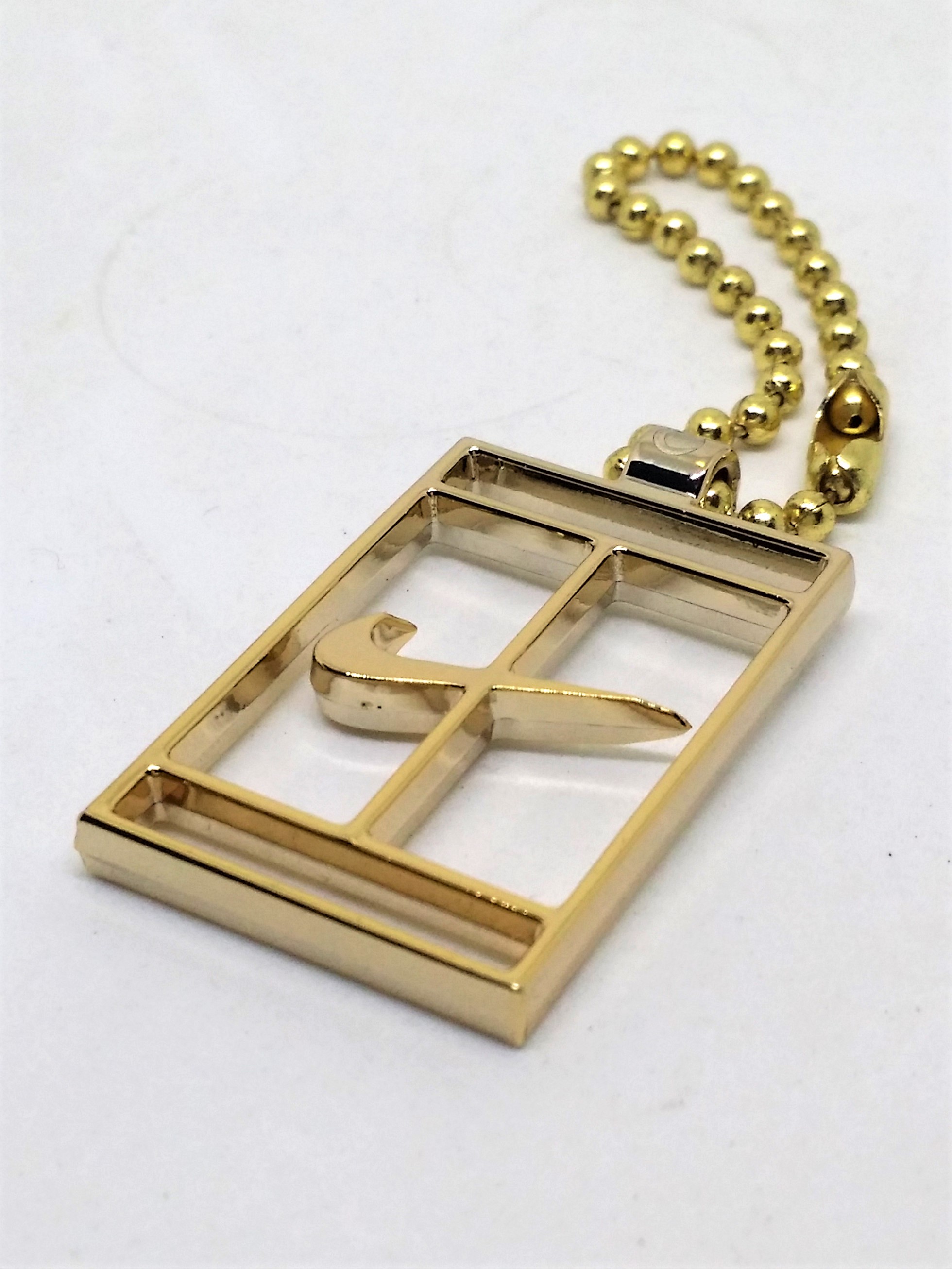 Nike Tennis Court Pendant Ball Chain Keychain Bag Charm - 2015 Unused