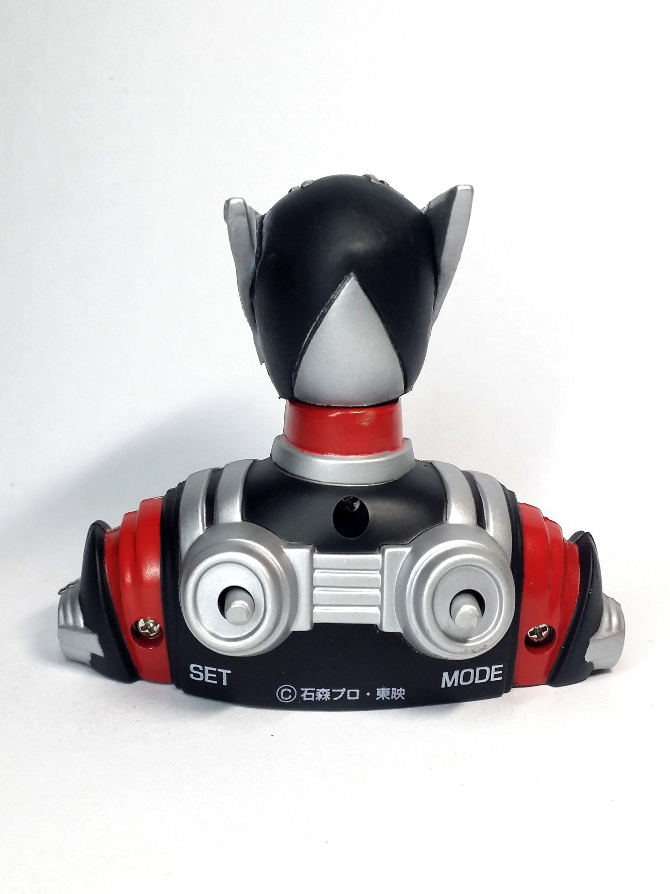 Kamen Rider Dragon Knight Bust Mini Digital Clock - 2002 TOEI Japanese Anime Masked Rider