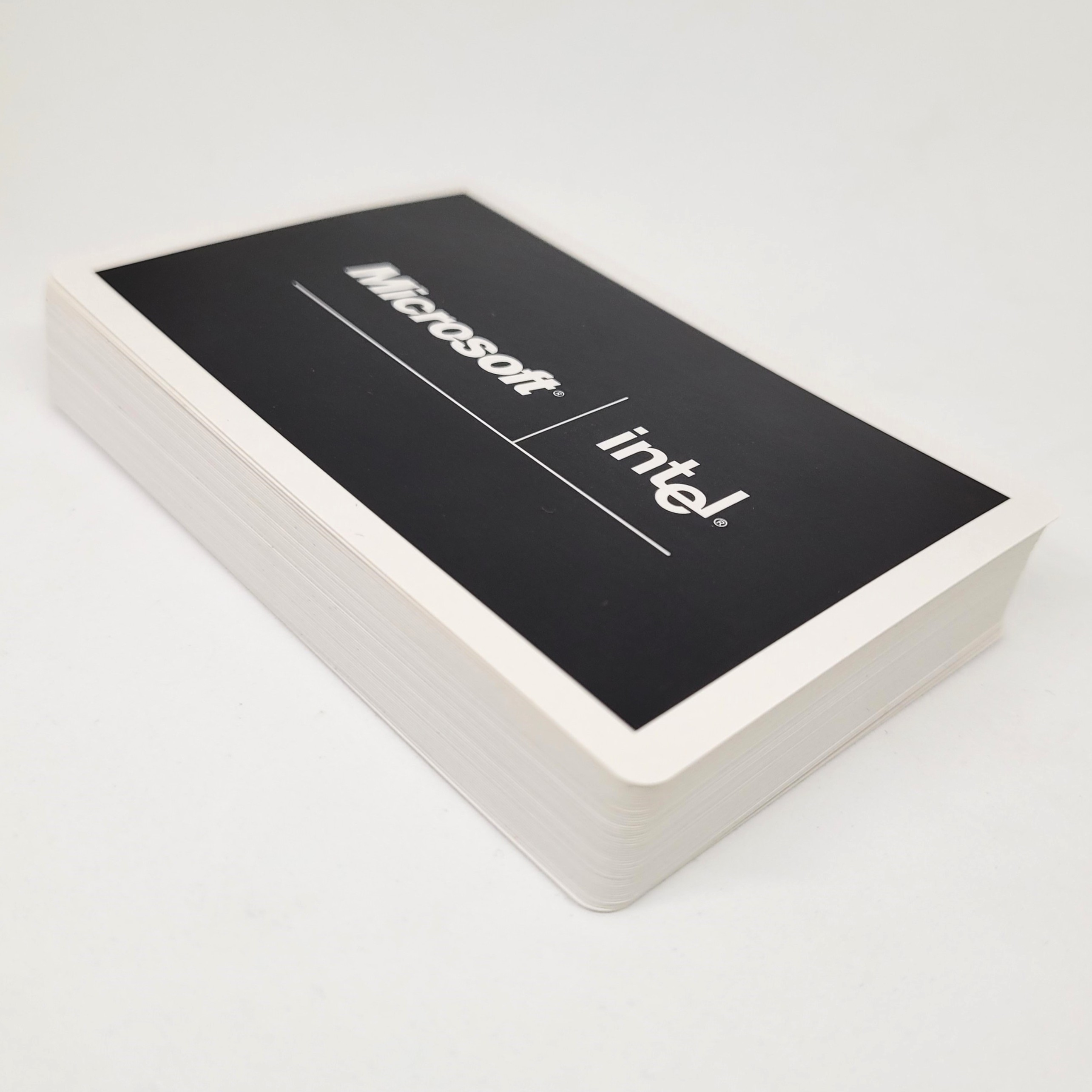 Microsoft Playing Cards - 2004 Intel Pentium 4 / Centrino / Windows XP / Media Player 10