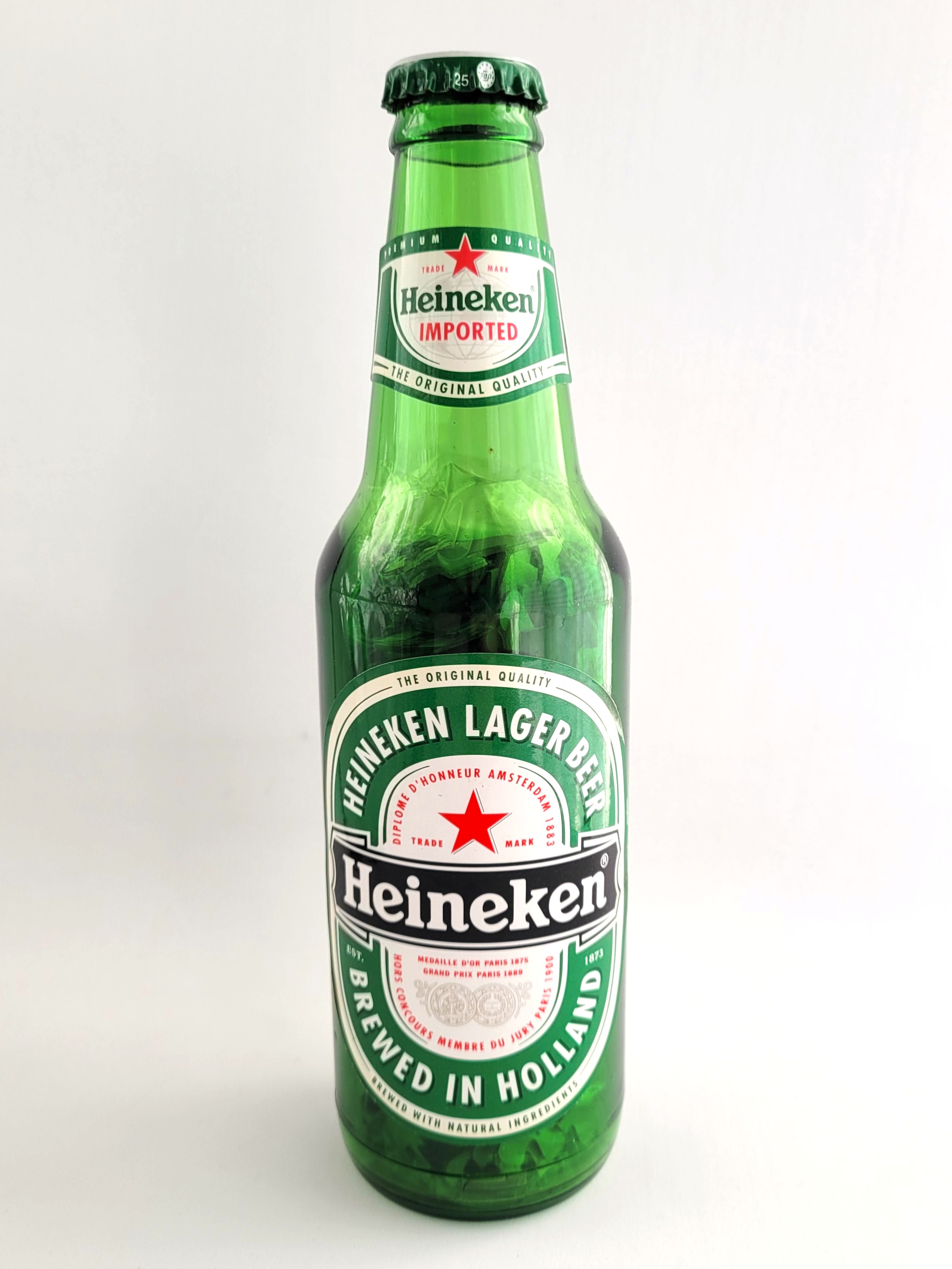 Heineken Beer Jigsaw Puzzle (Arc de Triomphe) in Bottle-Shaped Plastic Container