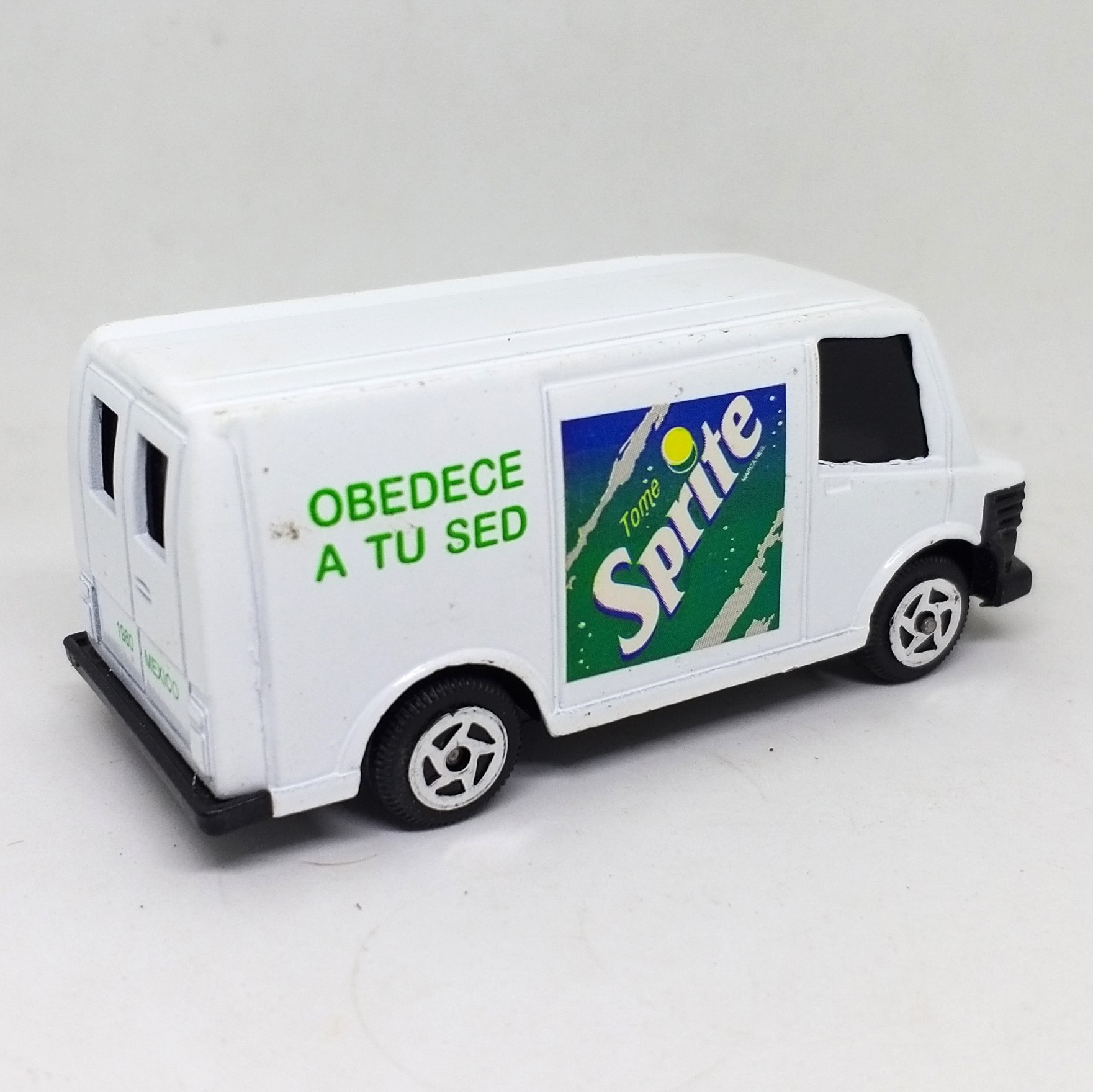 Sprite 1980 Mexico Style Delivery Truck Van Diecast Car - Vintage 80s & 90s Toys