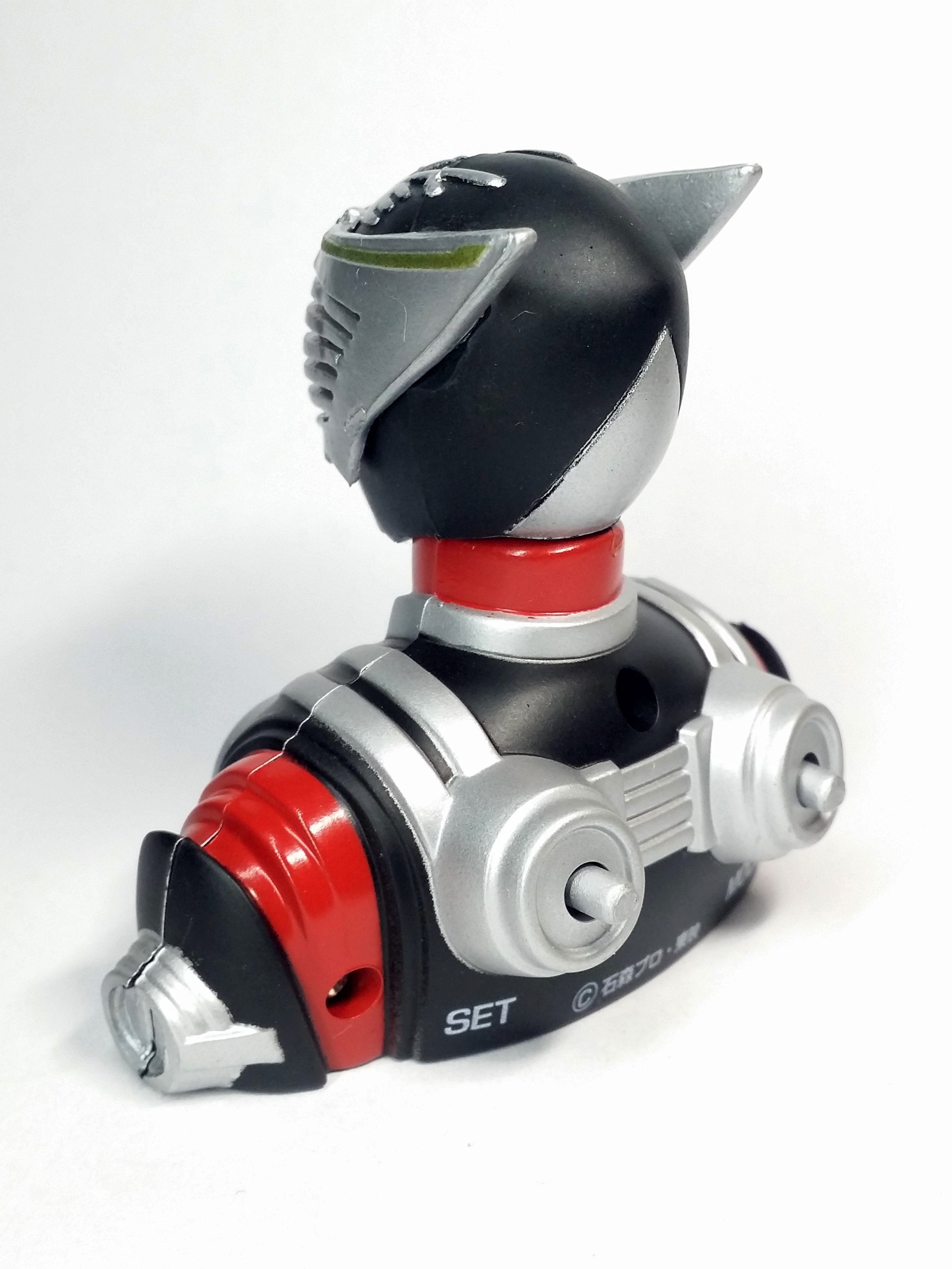 Kamen Rider Dragon Knight Bust Mini Digital Clock - 2002 TOEI Japanese Anime Masked Rider