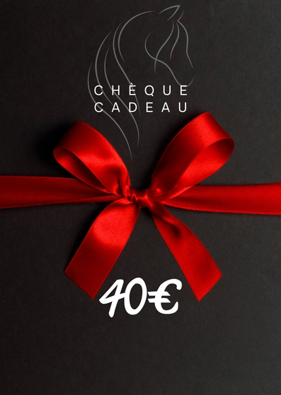 chèque cadeau cheval