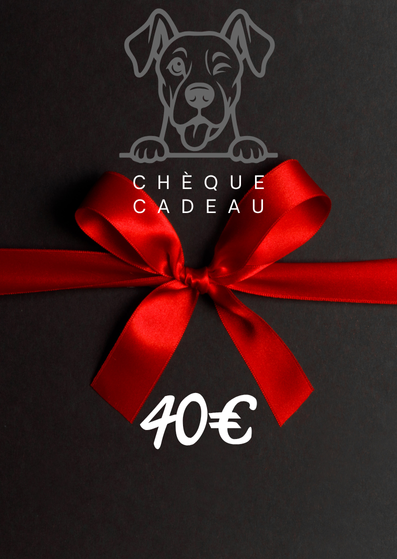 chèque cadeau chien
