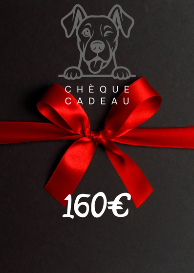 chèque cadeau chien