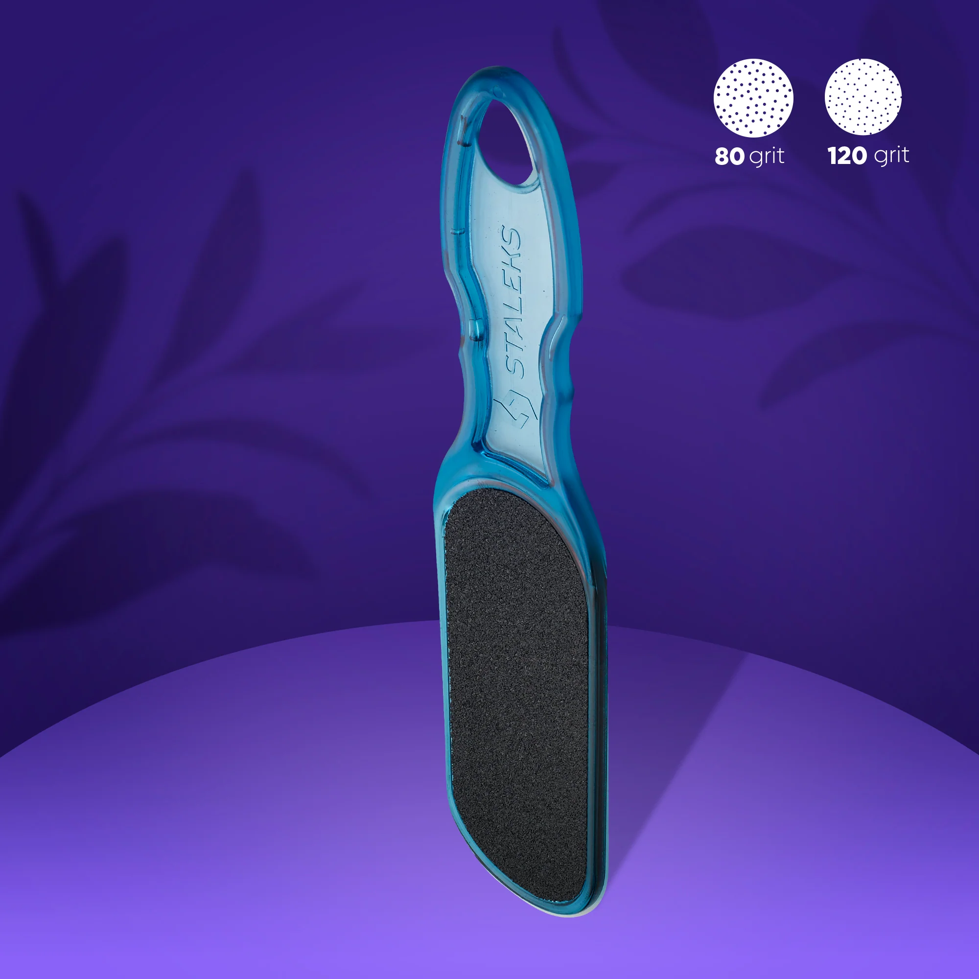 Plastikinė pėdų dildė CLASSIC 10 TYPE 2 80/120 grūblėtumo