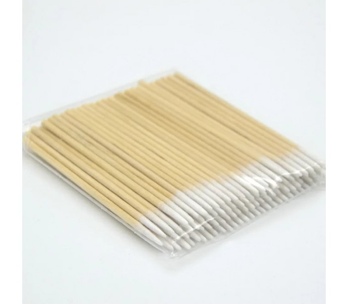 Vienkartiniai mediniai pagaliukai su vata