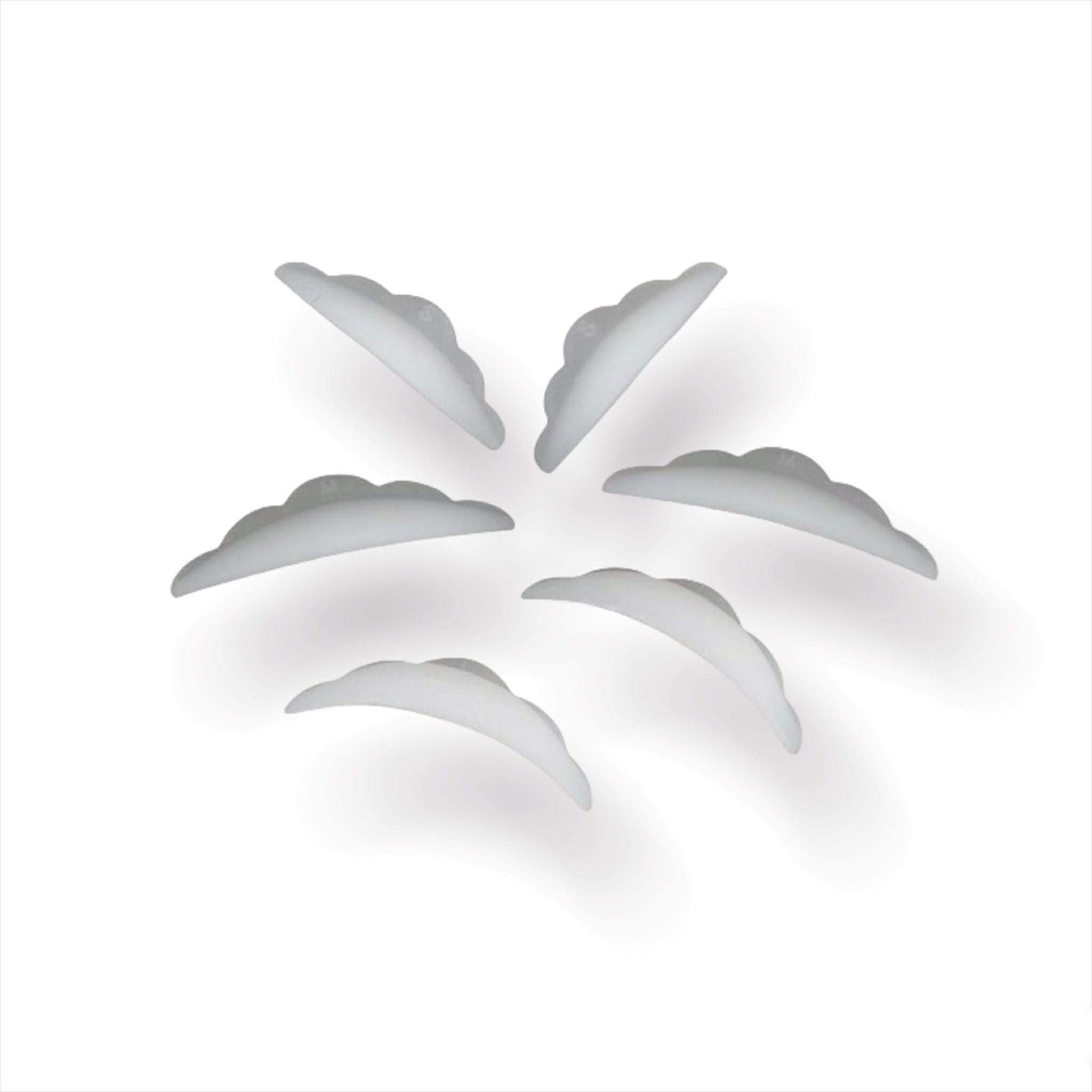  Silikoniniai padeliai blakstienų laminavimui