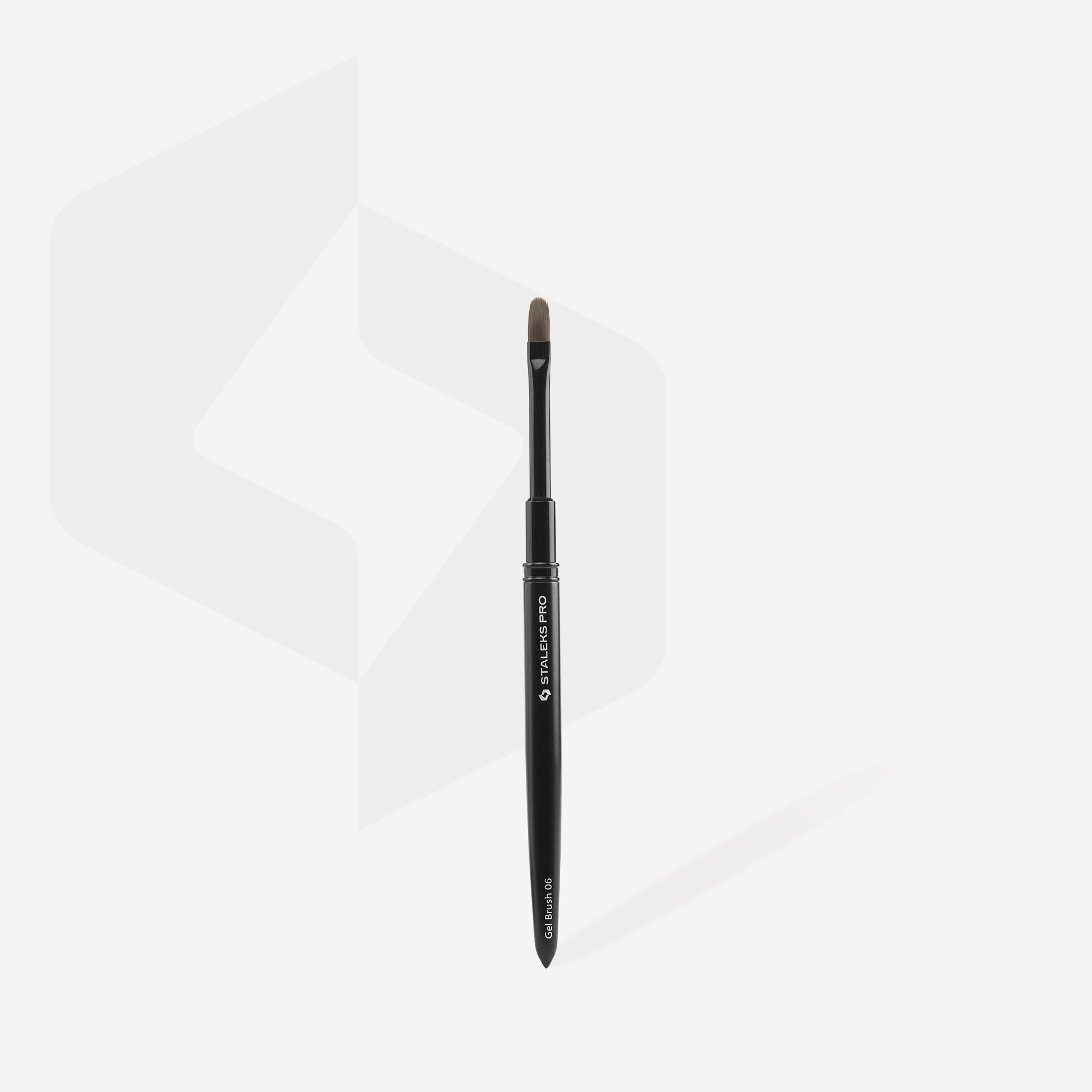 Šepetėlis geliui EXPERT 6 mm pločio ir 11 mm ilgio