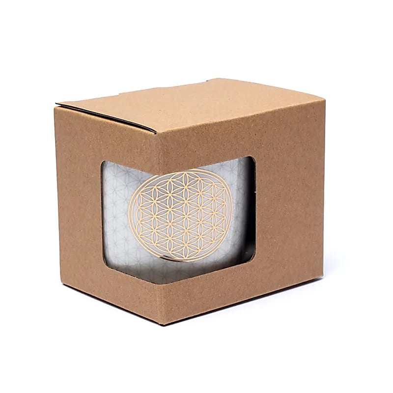 Tasse à thé infuseur Fleur de Vie