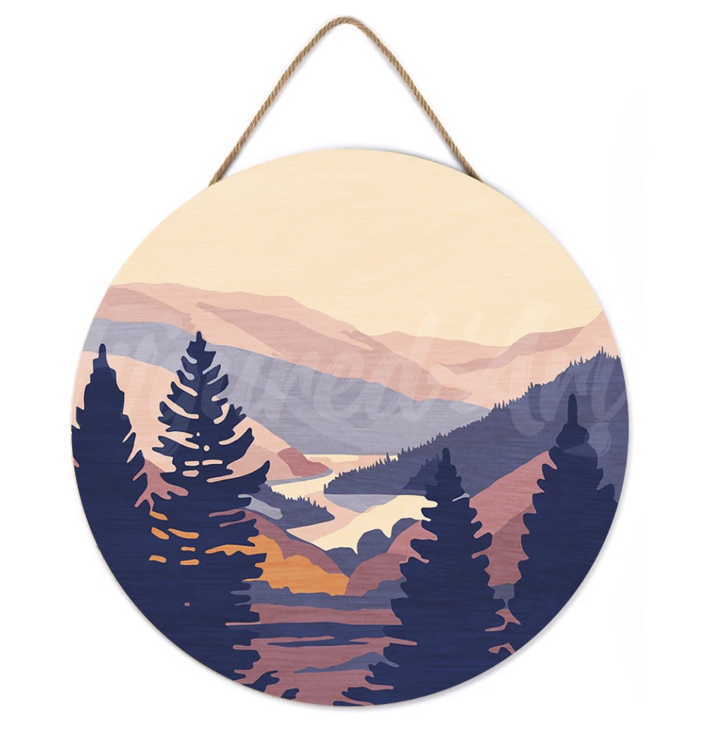 🍂 Kit Peinture par numéros – Vallée d’Automne