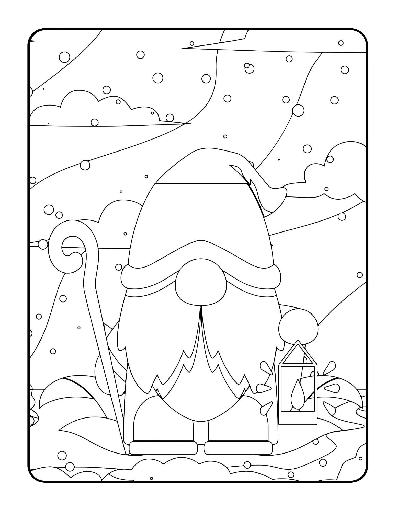 Livre de coloriage de Noël pour enfants, volume 1
