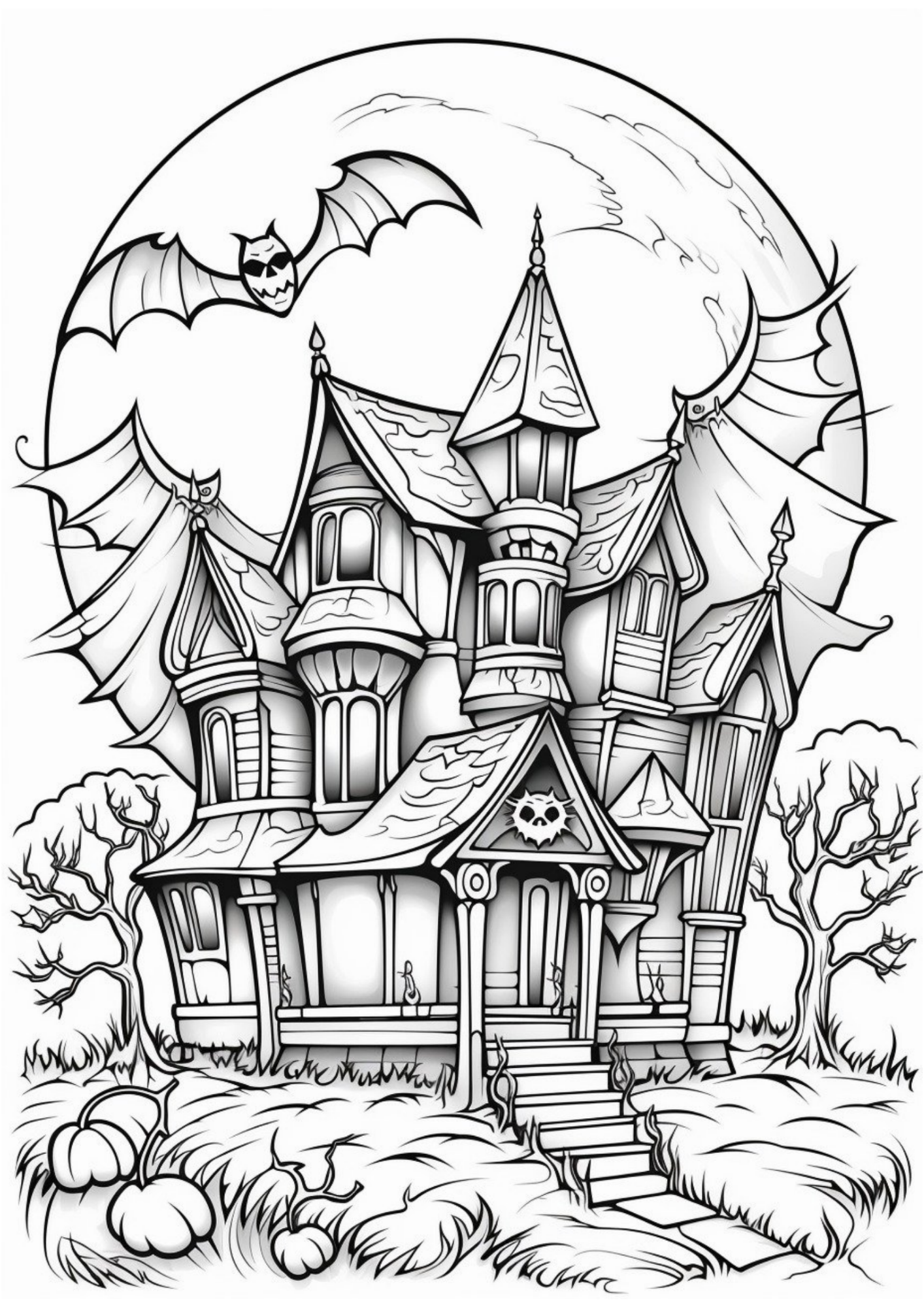 Livre PDF de coloriage spécial Halloween 