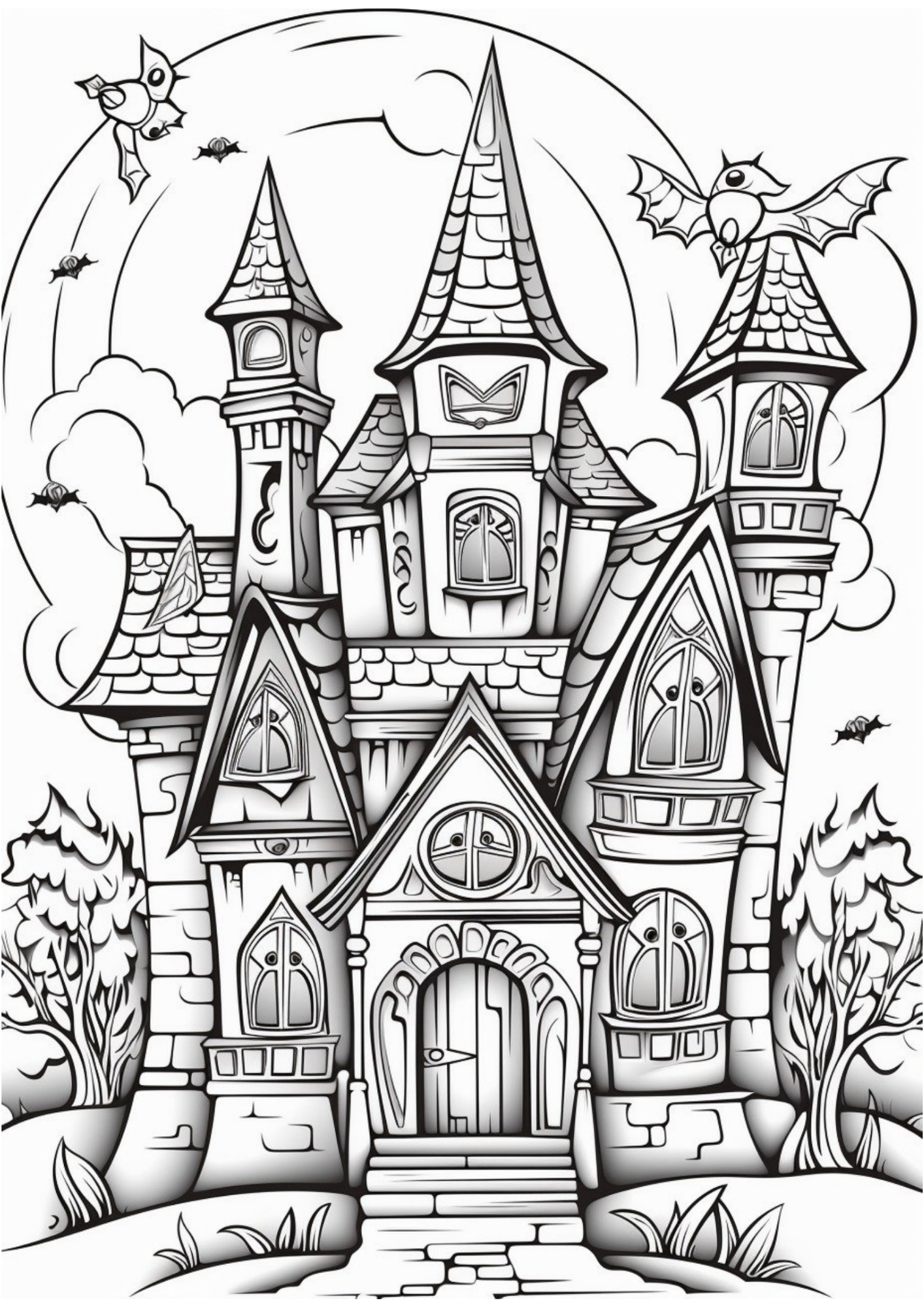 Livre PDF de coloriage spécial Halloween 