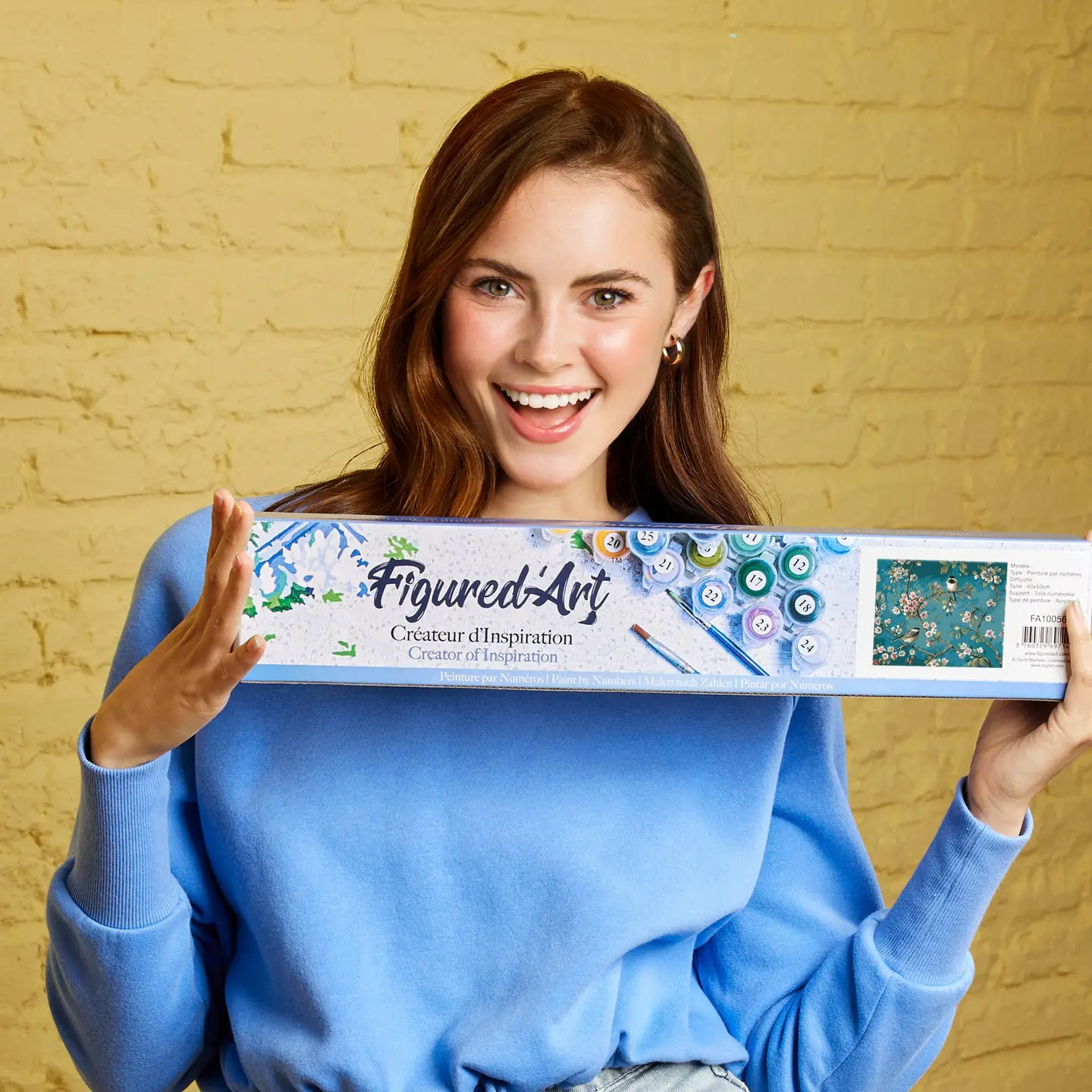 🕊️🌸 Kit Peinture par numéros – Fleurs et oiseaux