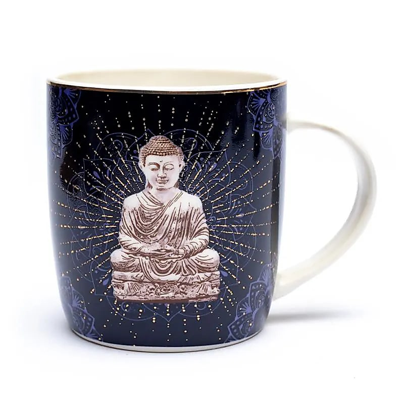 Tasse Infuseur à Thé Bouddha bleu