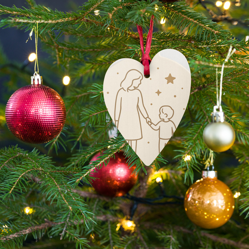 Wooden ornaments