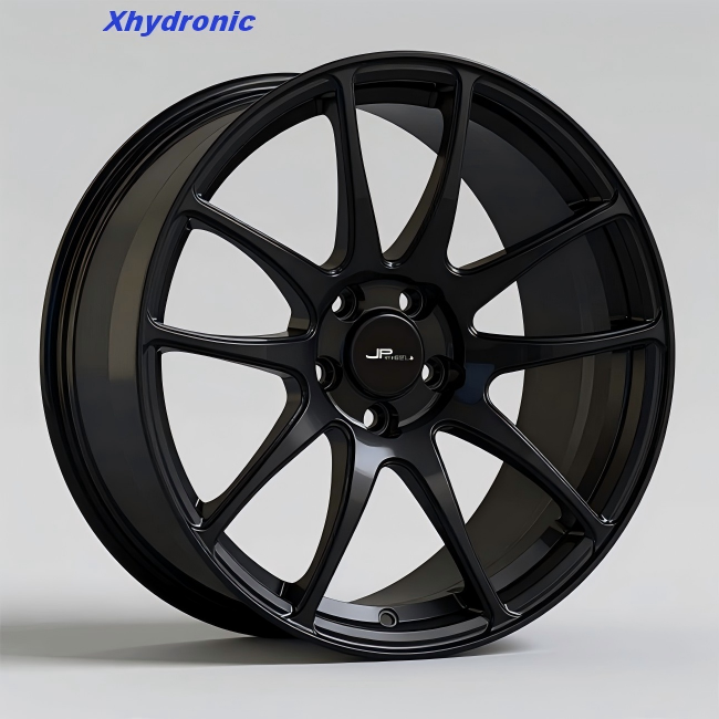 JP Series Alloy Wheel  18 Inch High-Performance Multi-Spoke Aluminum Alloy Wheels Matte Black 5x120 New Condition 35mm for Passenger Cars